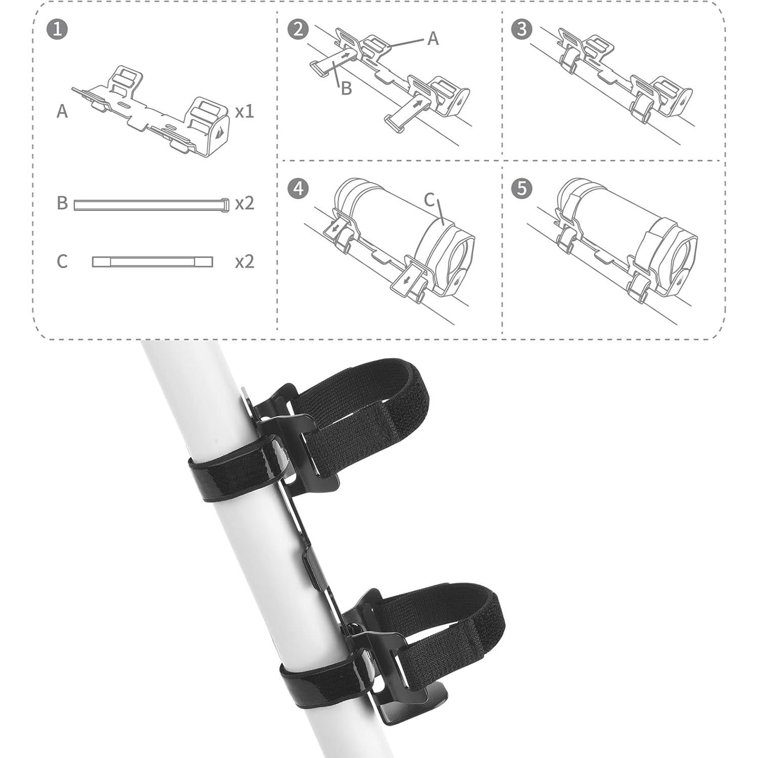 Soporte Portátil para Altavoz TXEsign Ajustable para Bicicleta