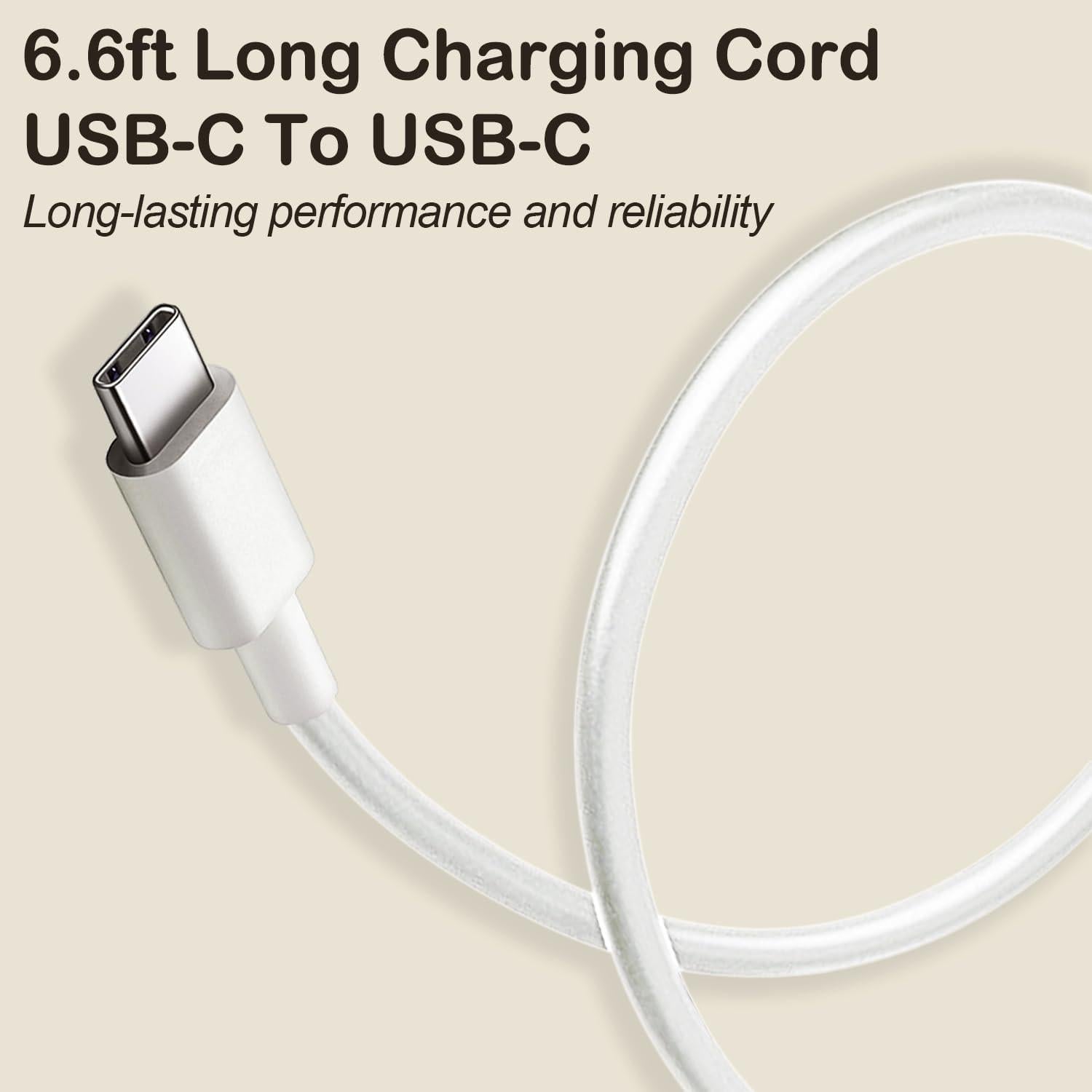 Cargador Rápido EGK JBL 20W USB-C 2m para Charge/Flip/Pulse