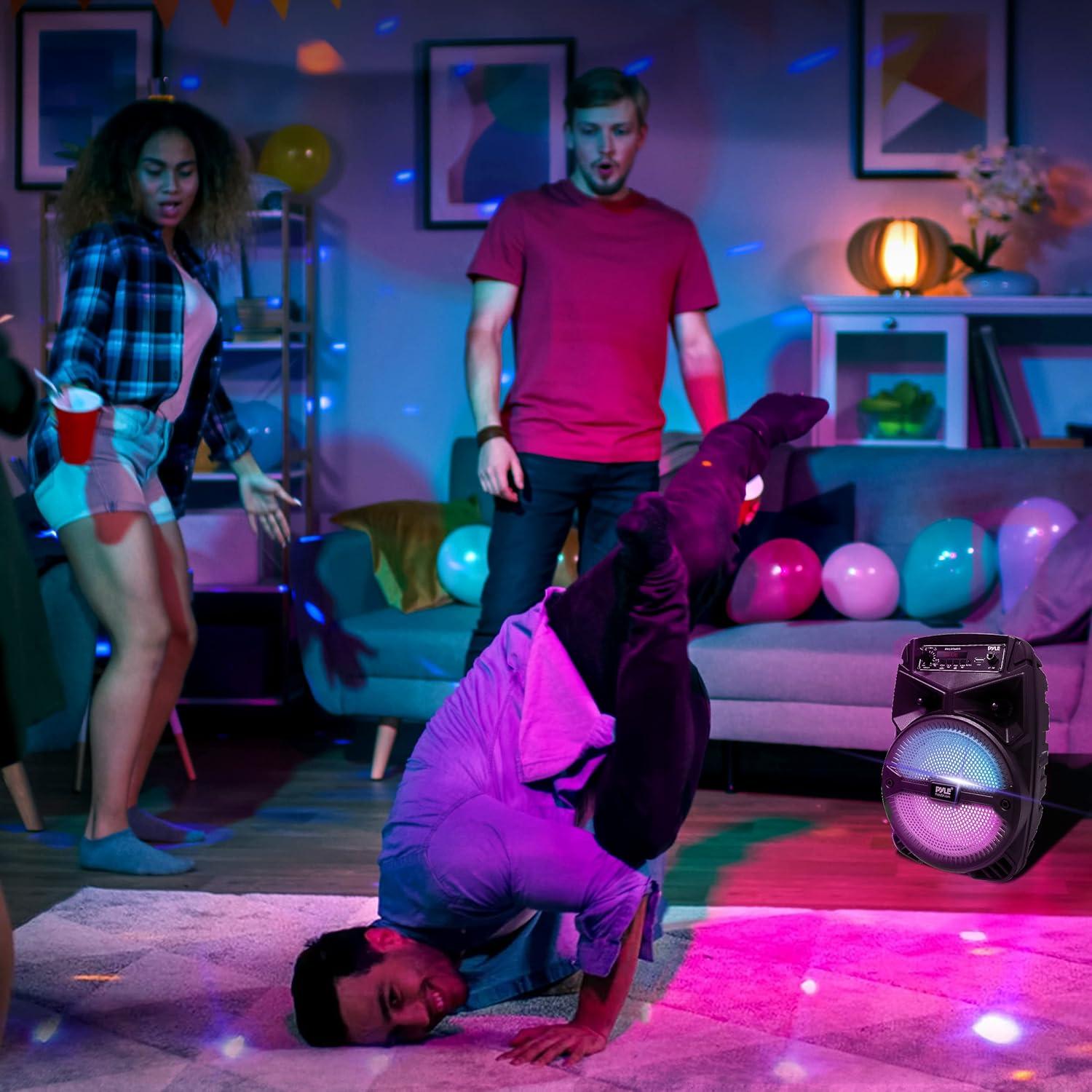 Altavoz Bluetooth Pyle PPHP634B 240W Portátil con Subwoofer 6.5"