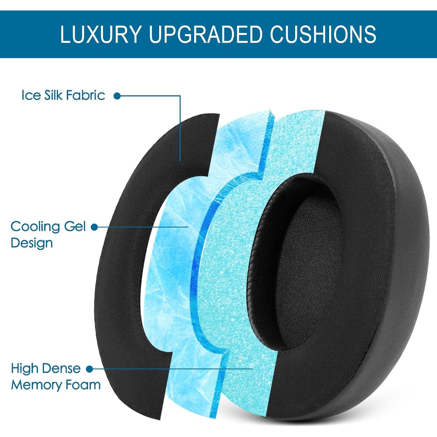 Almohadillas de Gel de Enfriamiento para Auriculares Beats Studio Pro