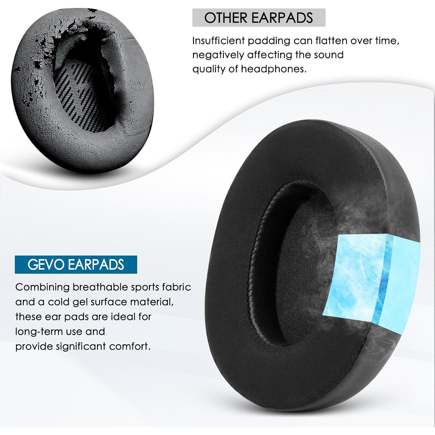 Almohadillas de Gel de Enfriamiento para Auriculares Beats Studio Pro