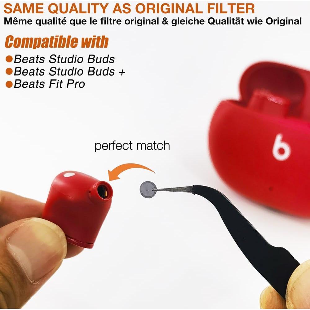 Malla de Reemplazo para Auriculares Beats Studio Buds y Fit Pro - 5 Pares