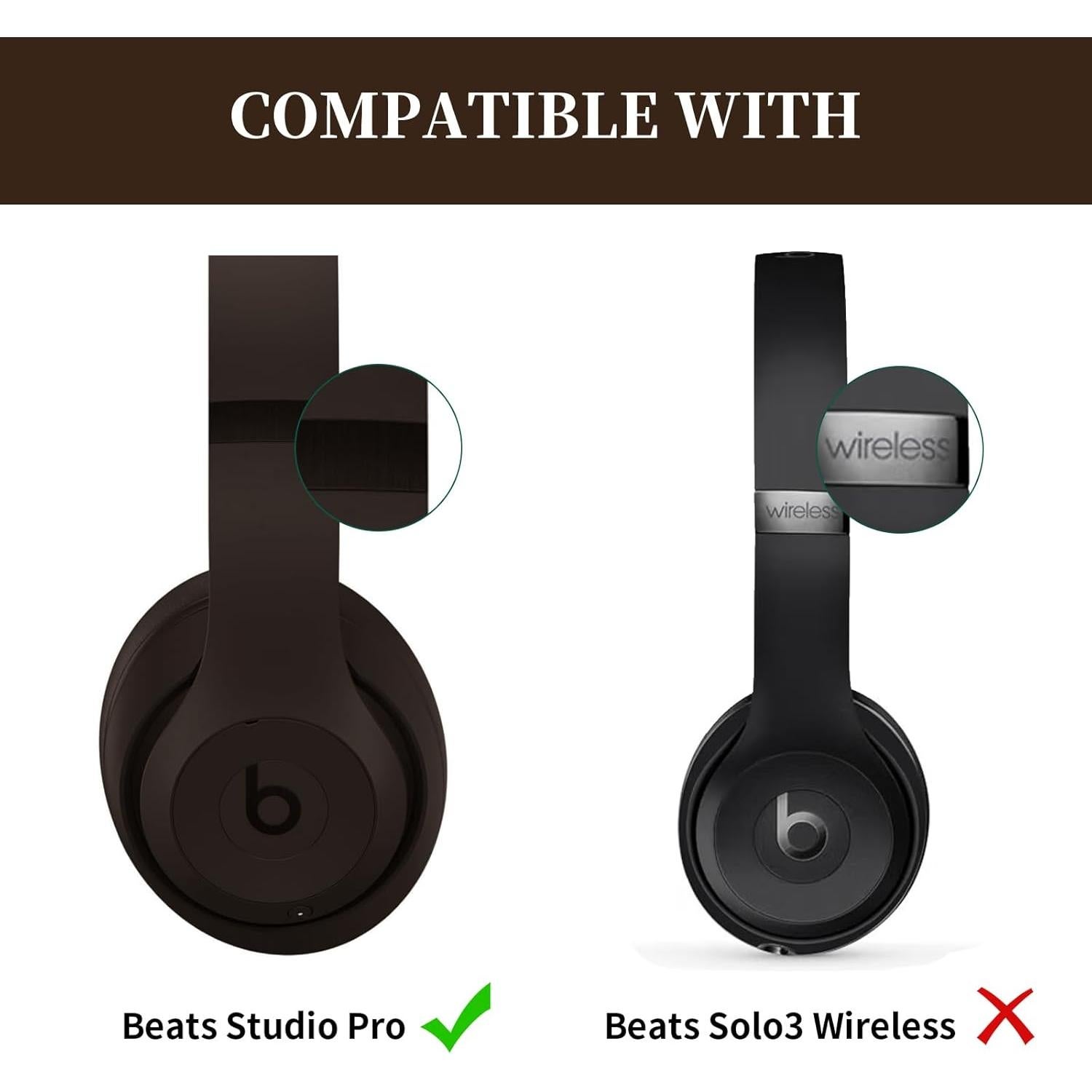 Diadema de Reemplazo para Auriculares Beats Studio Pro 2023