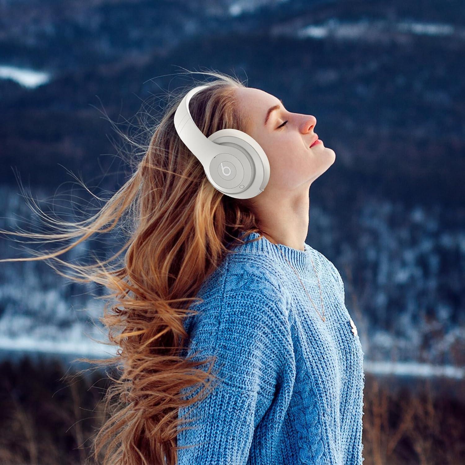 Funda de Silicona DZHAXIE para Beats Studio Pro - Albaricoque