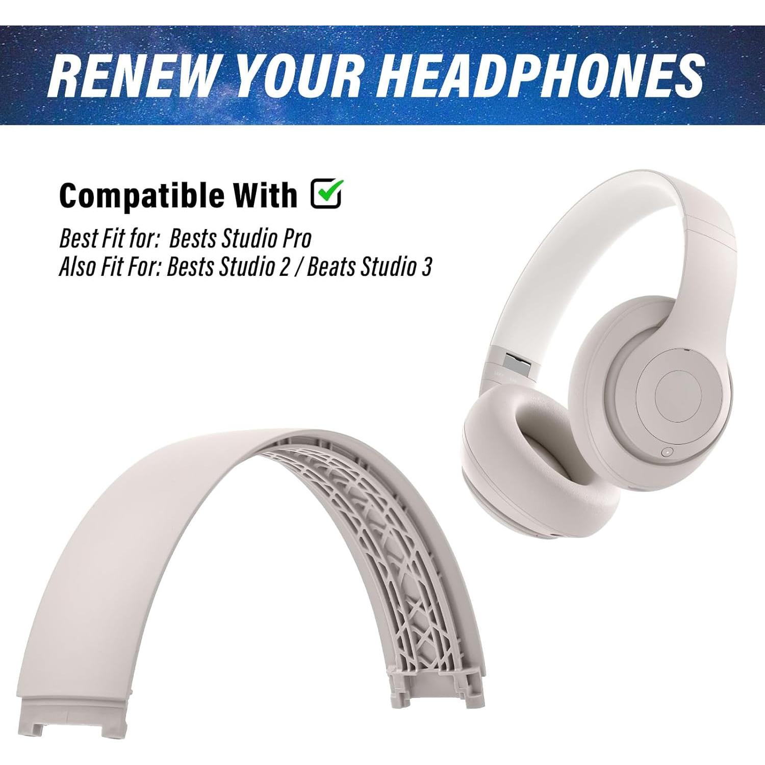 Banda Arco de Reemplazo QKIIP para Auriculares Beats Studio Pro