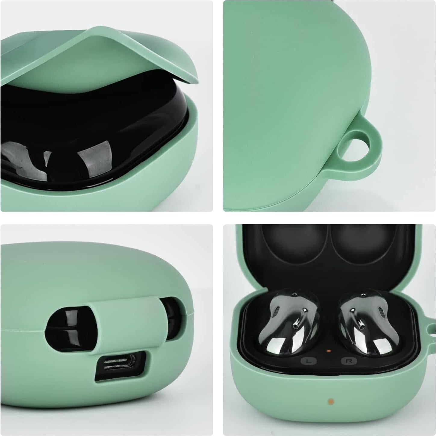 Funda de Silicona AIRSPO Verde Cactus para Galaxy Buds 2 Pro