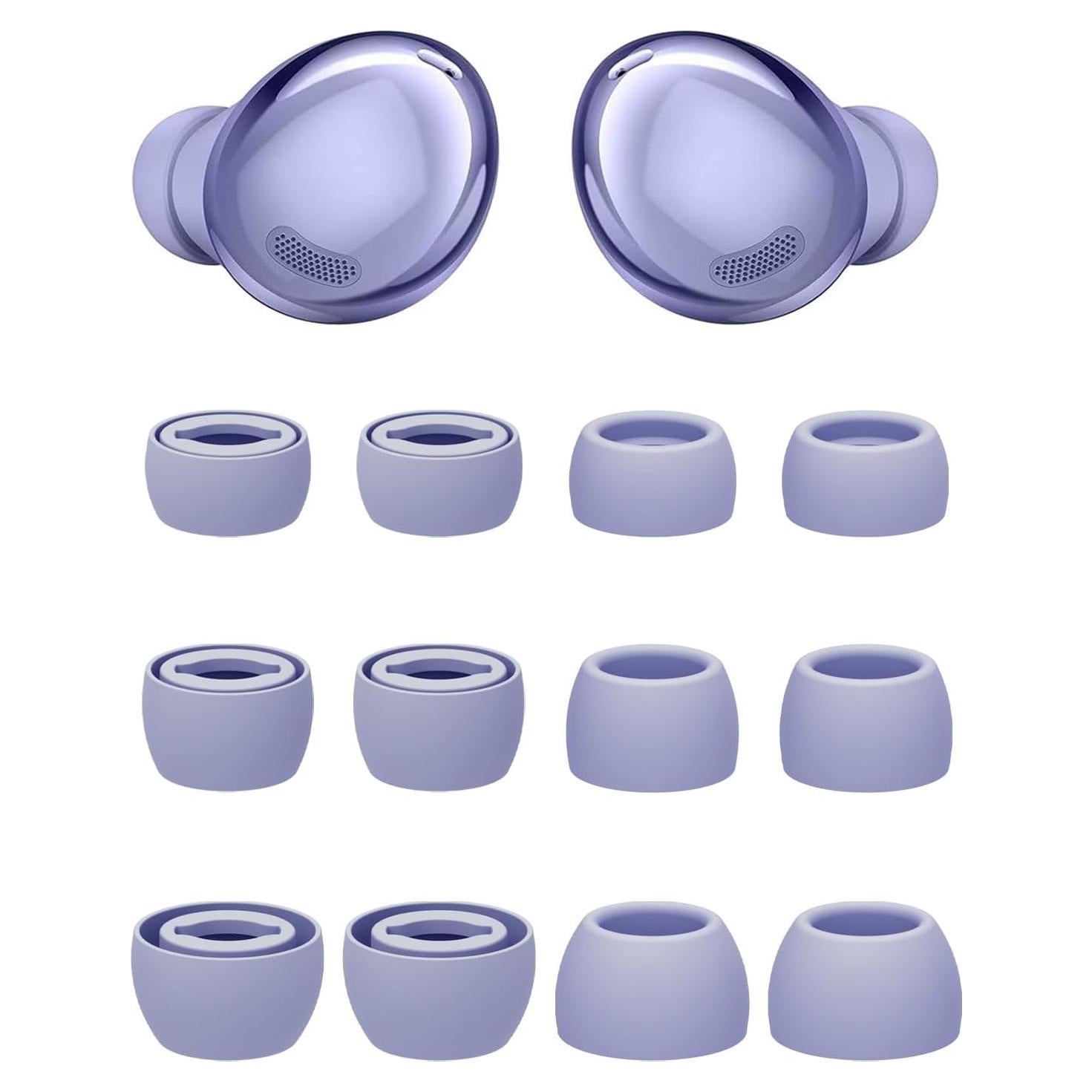 Puntas de Silicona Repuesto UOWGA para Samsung Galaxy Buds Pro - 6 Pares