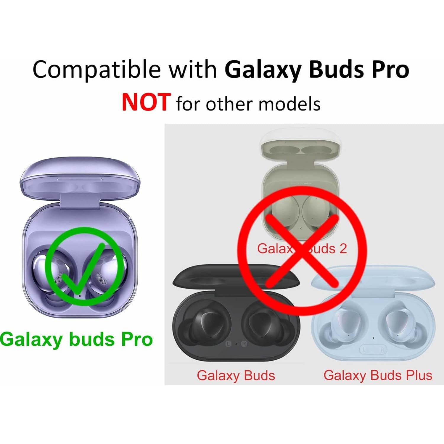 Puntas de Oído A-Focus para Galaxy Buds Pro - 6 Pares