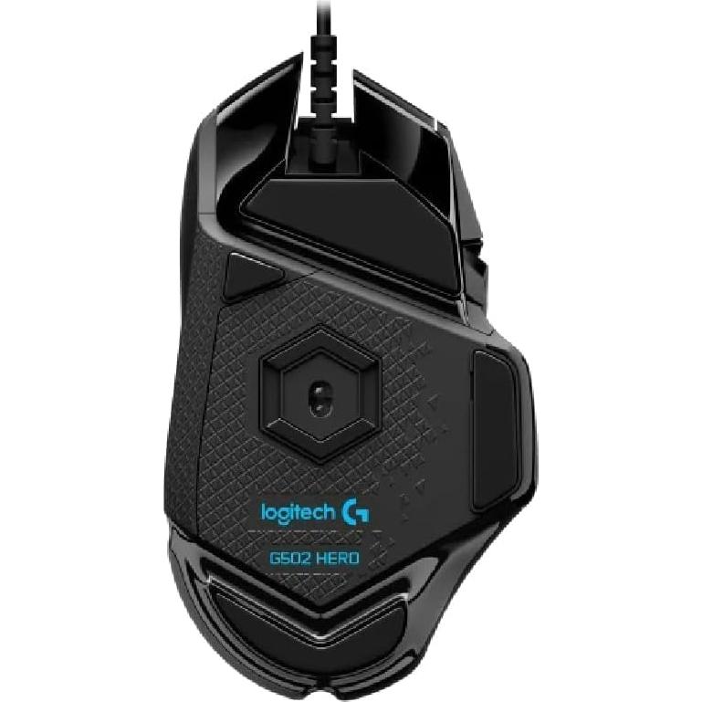 Ratón Gaming Logitech G502 Hero - 25600 DPI, Negro