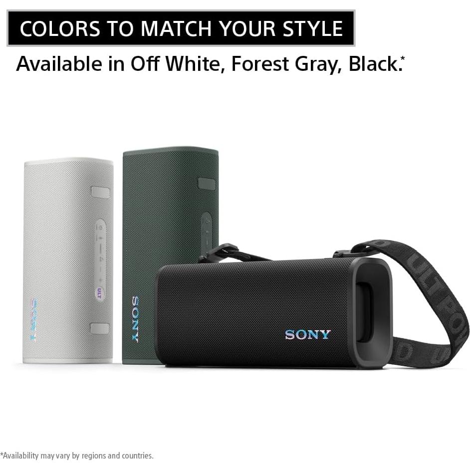 Altavoz Bluetooth Portátil Sony ULT Field 3, IP67, 24h Batería