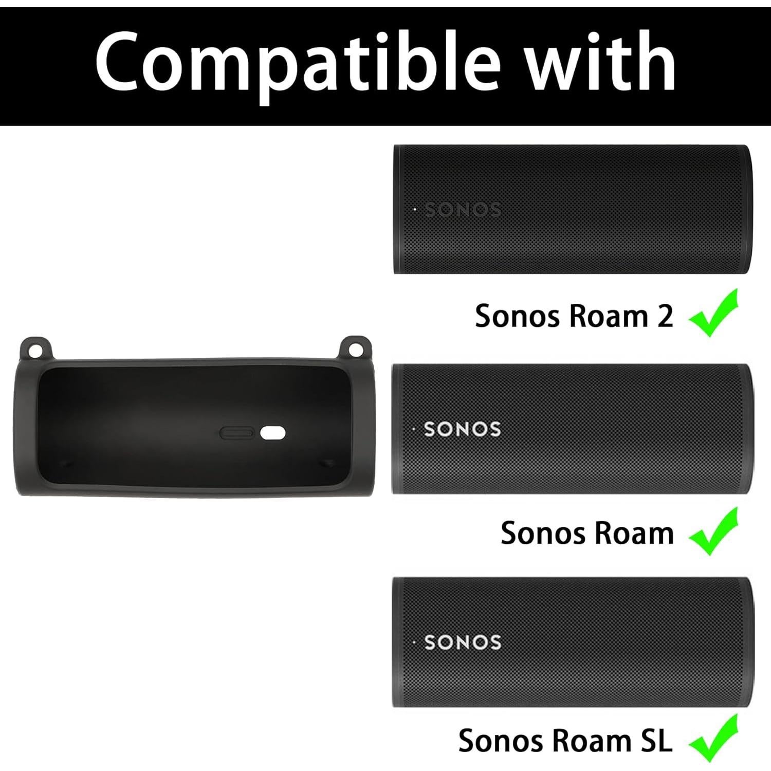Funda de Silicona Khanka para Altavoz Bluetooth Sonos Roam