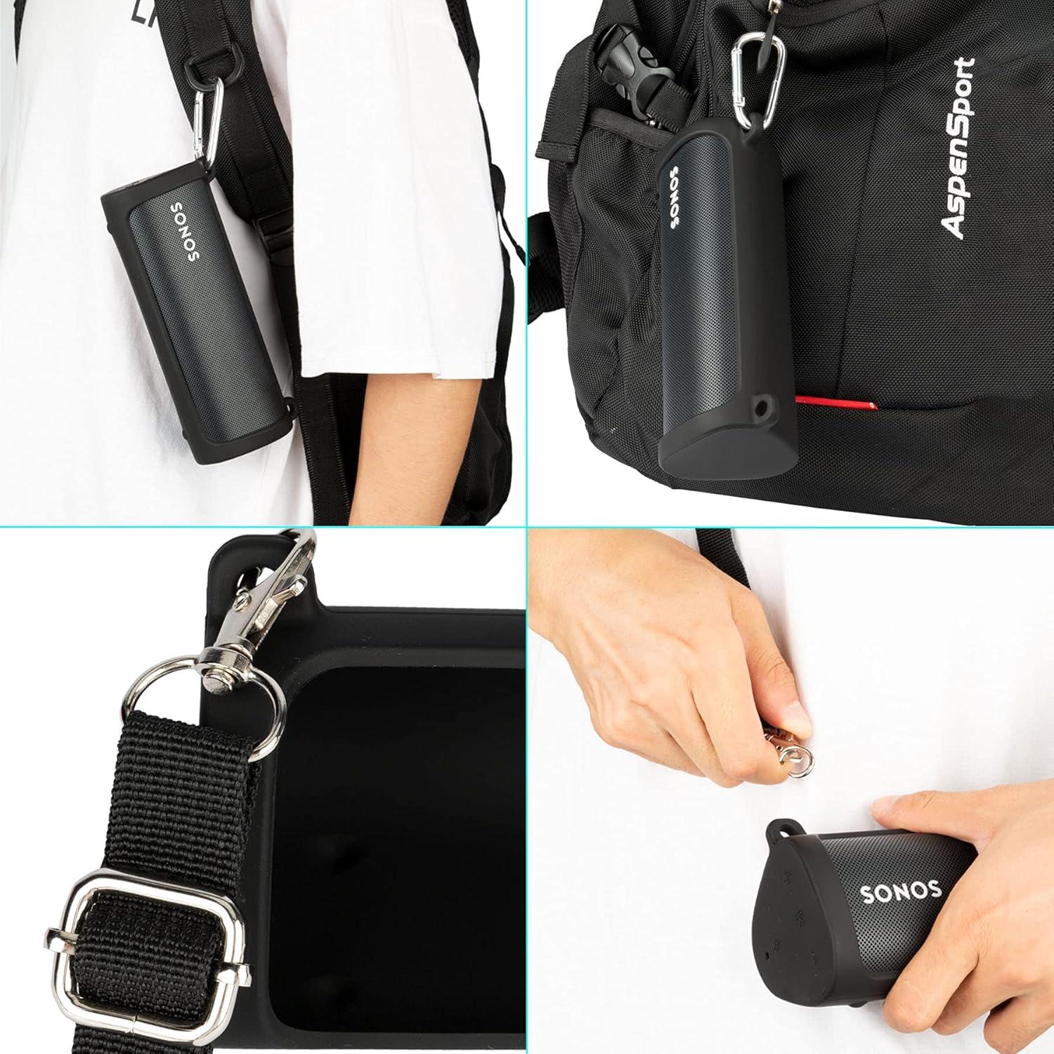 Funda de Silicona Khanka para Altavoz Bluetooth Sonos Roam