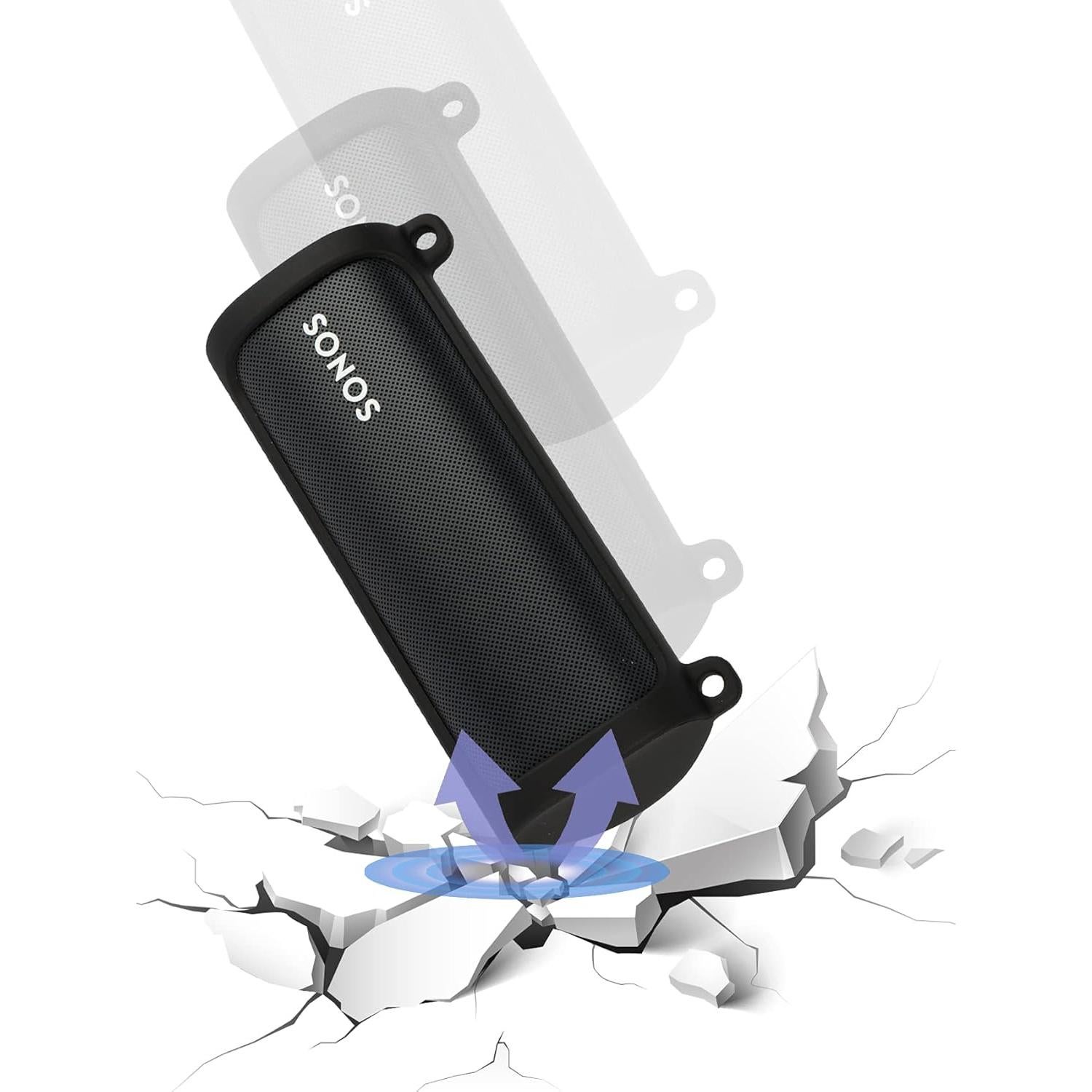 Funda de Silicona Khanka para Altavoz Bluetooth Sonos Roam