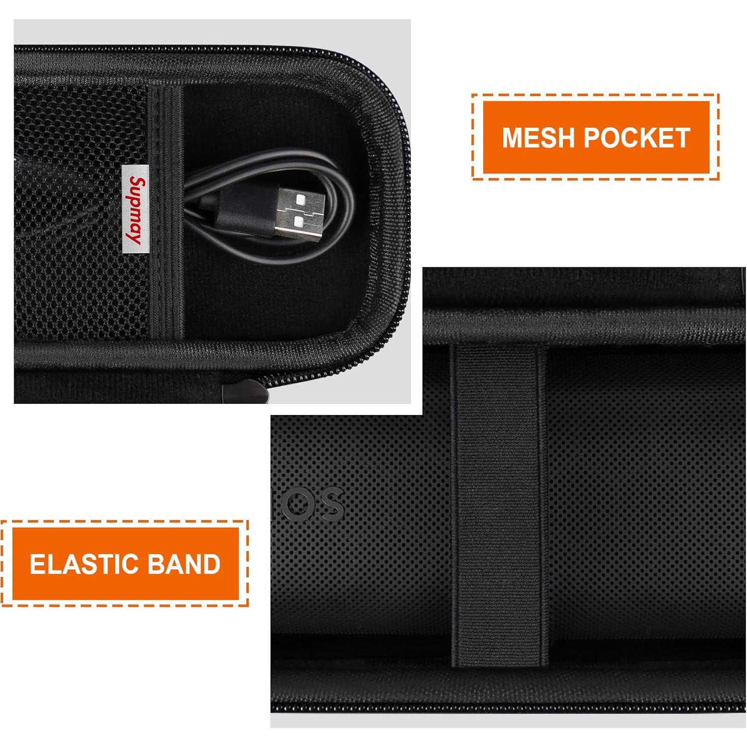 Funda Dura para Altavoz Bluetooth Sonos Roam 2 - Negro