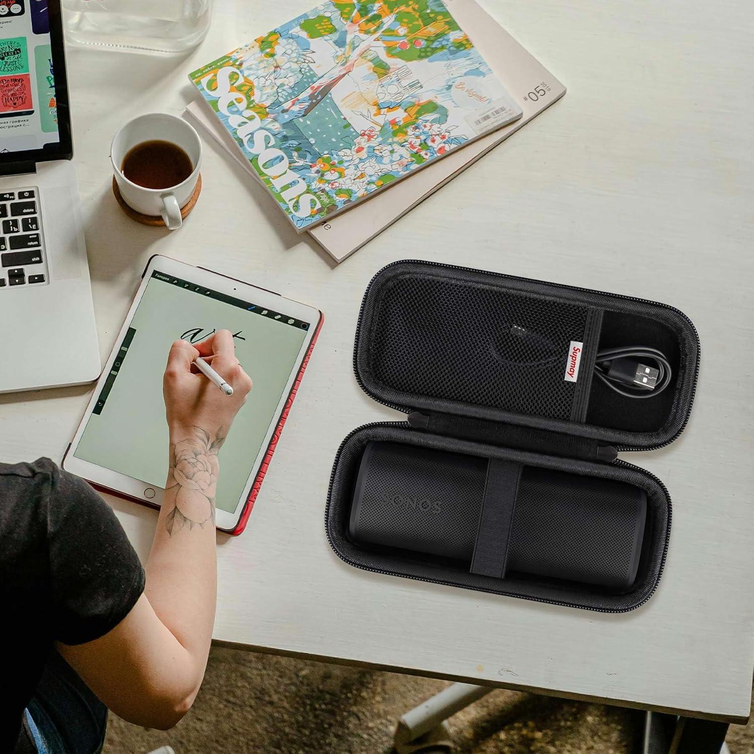 Funda Dura para Altavoz Bluetooth Sonos Roam 2 - Negro