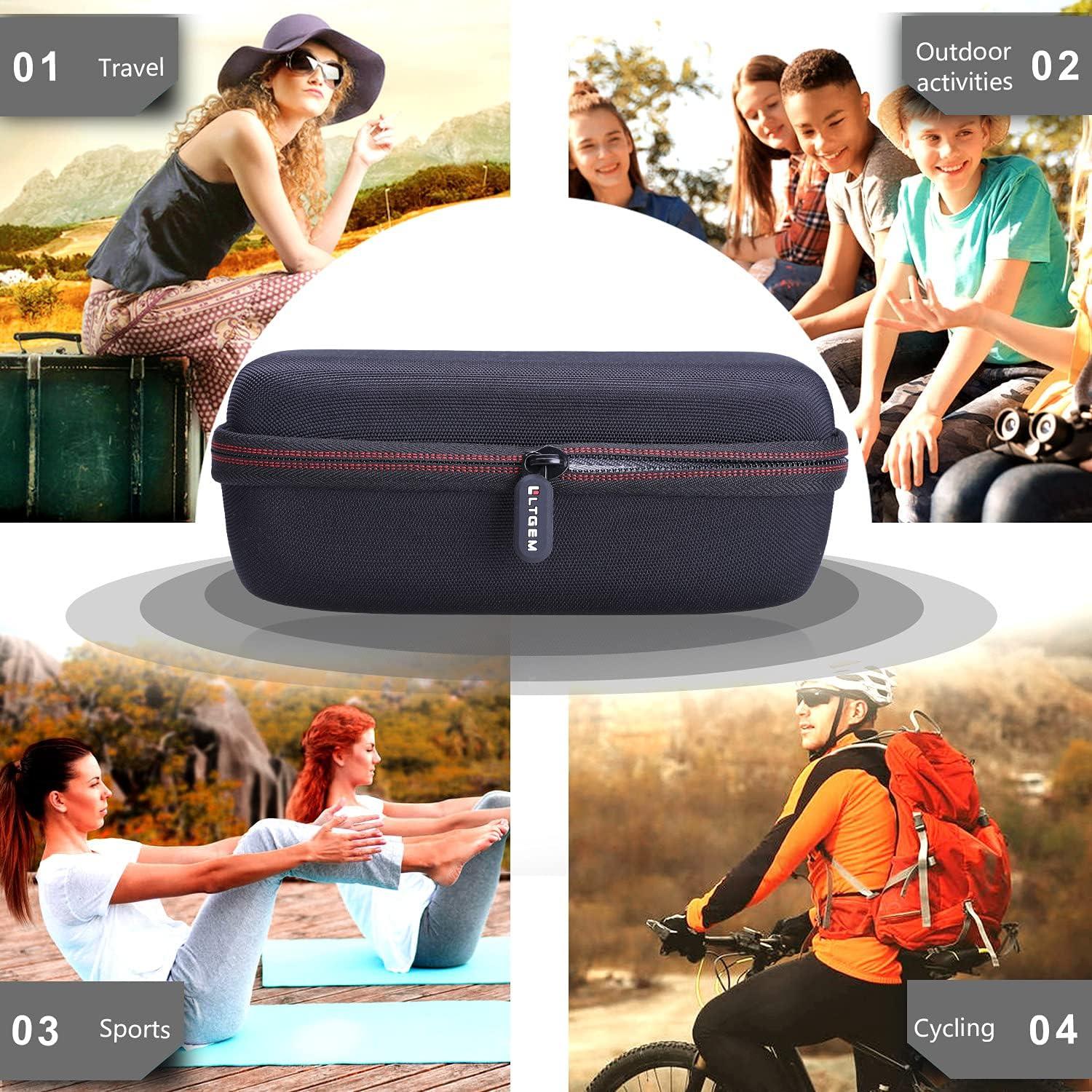 Funda LTGEM Azul para Altavoz Flip 4 y Sonos Roam Impermeable