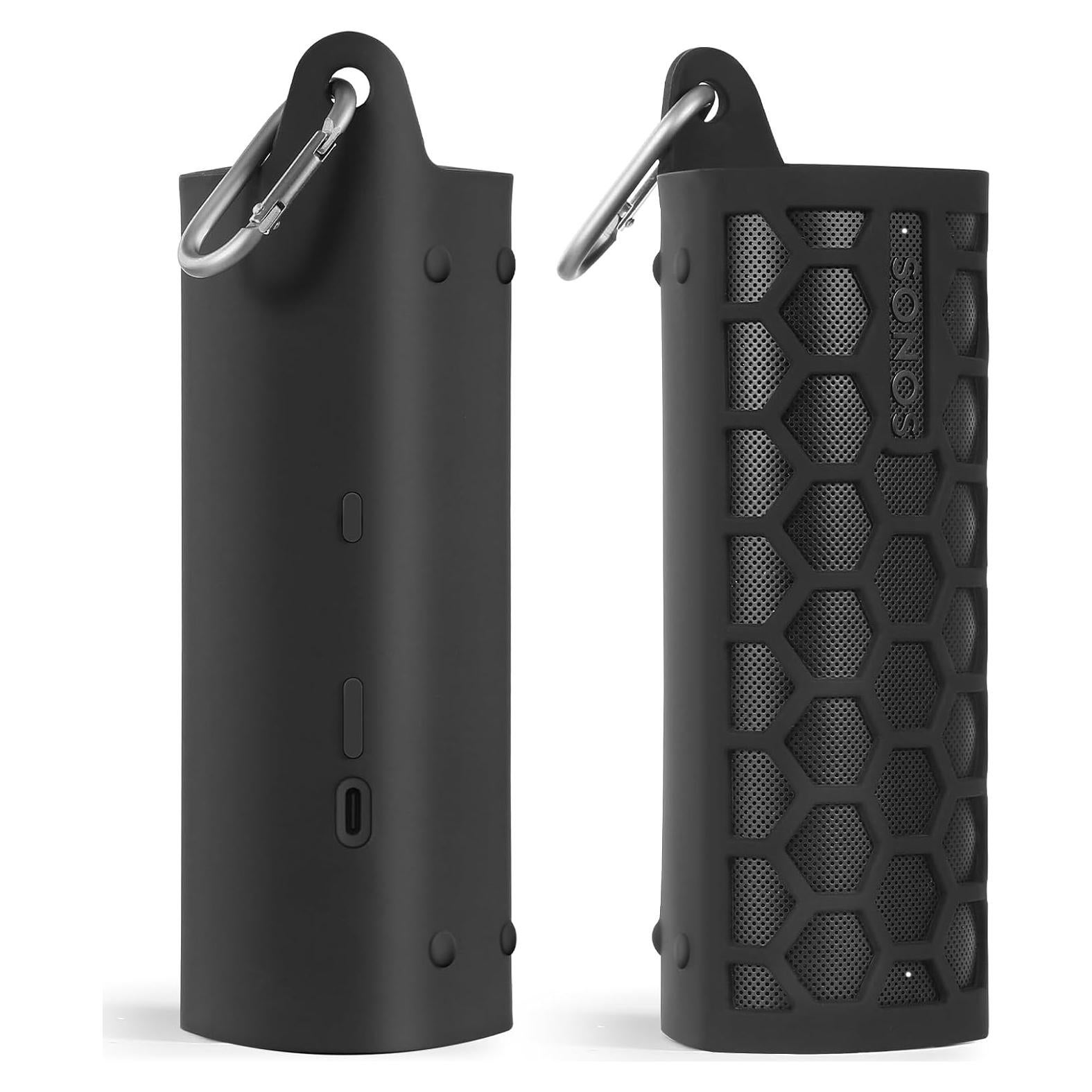 Funda de Silicona OUKNAK para Altavoz Sonos Roam 2 - Negro