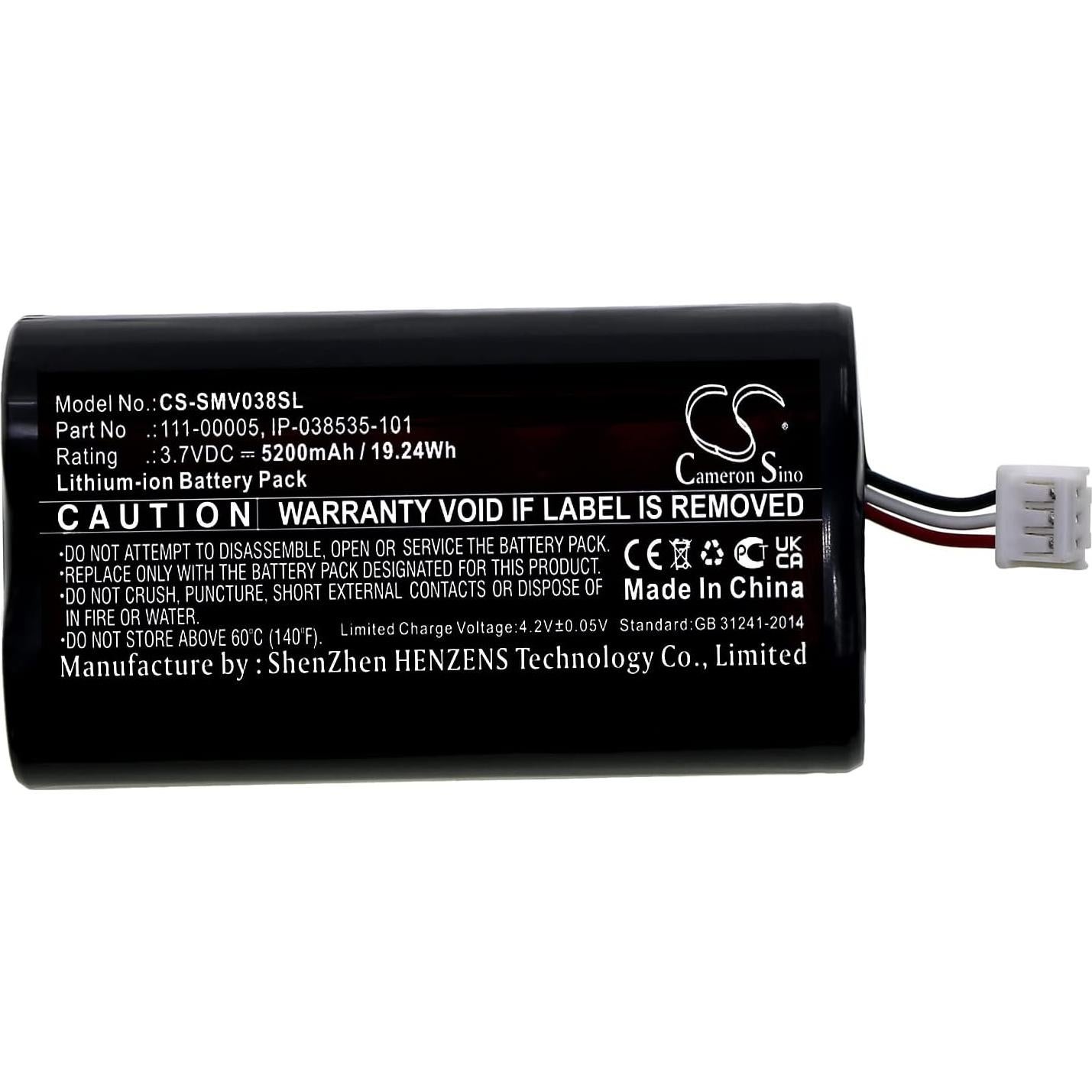 Batería de Reemplazo Ejjinenbby 5200mAh para Sonos Roam