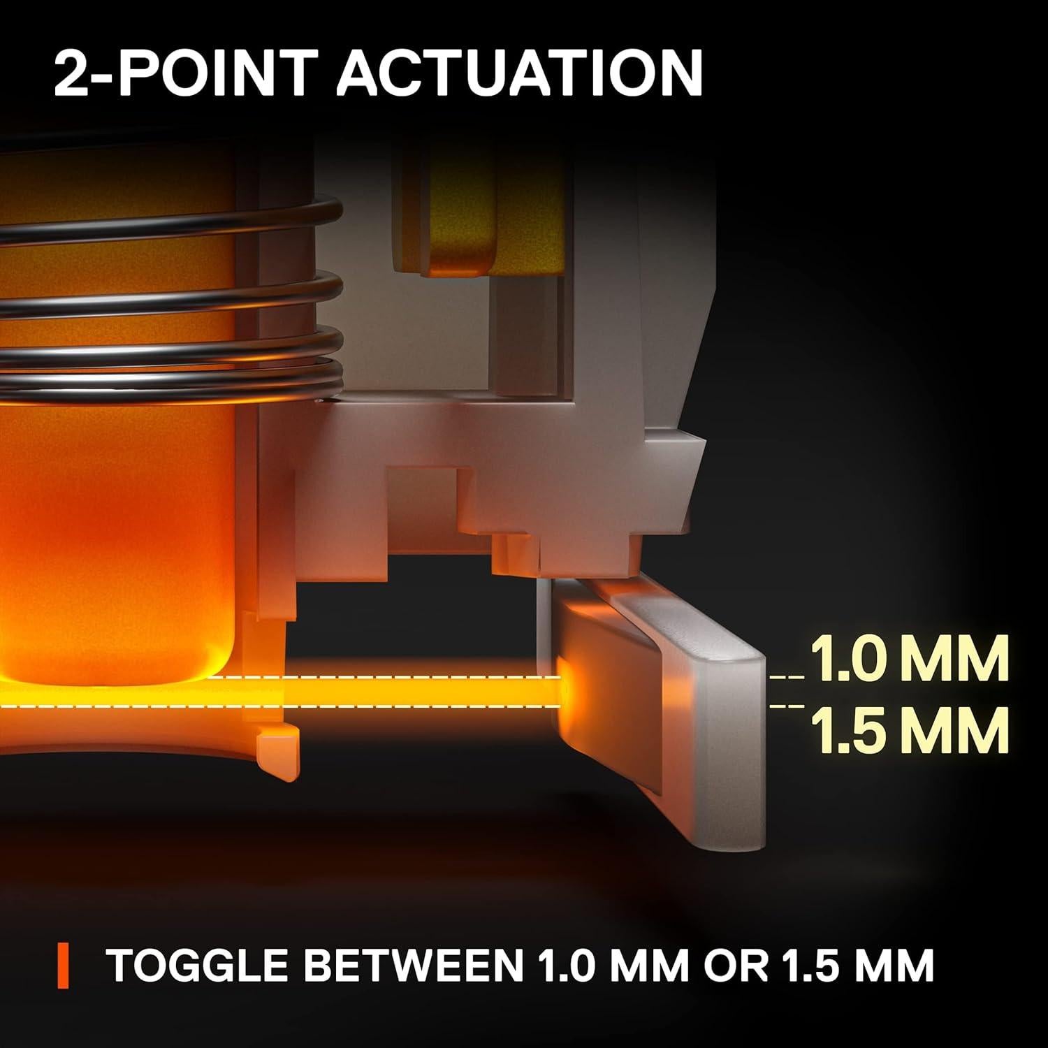 Teclado Mecánico SteelSeries Apex 9 TKL - Óptico QWERTY