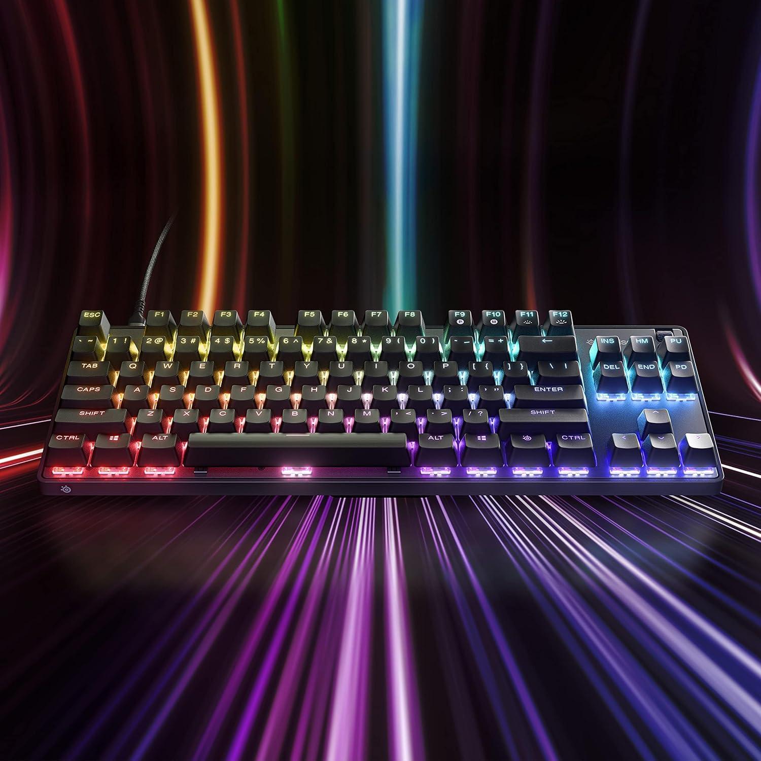 Teclado Mecánico SteelSeries Apex 9 TKL - Óptico QWERTY