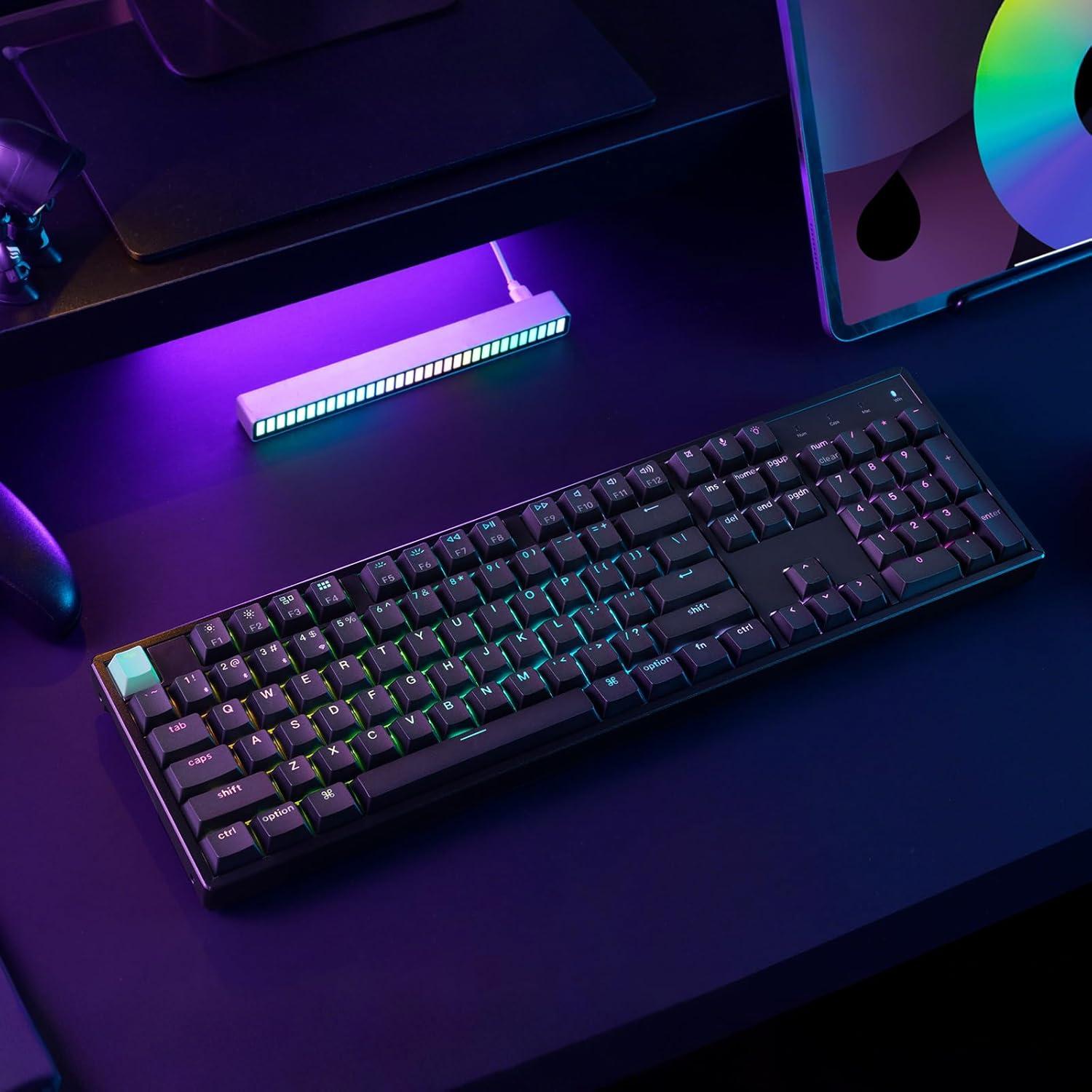 Teclado Gaming Inalámbrico Keychron K10 HE RGB 2.4GHz/Bluetooth