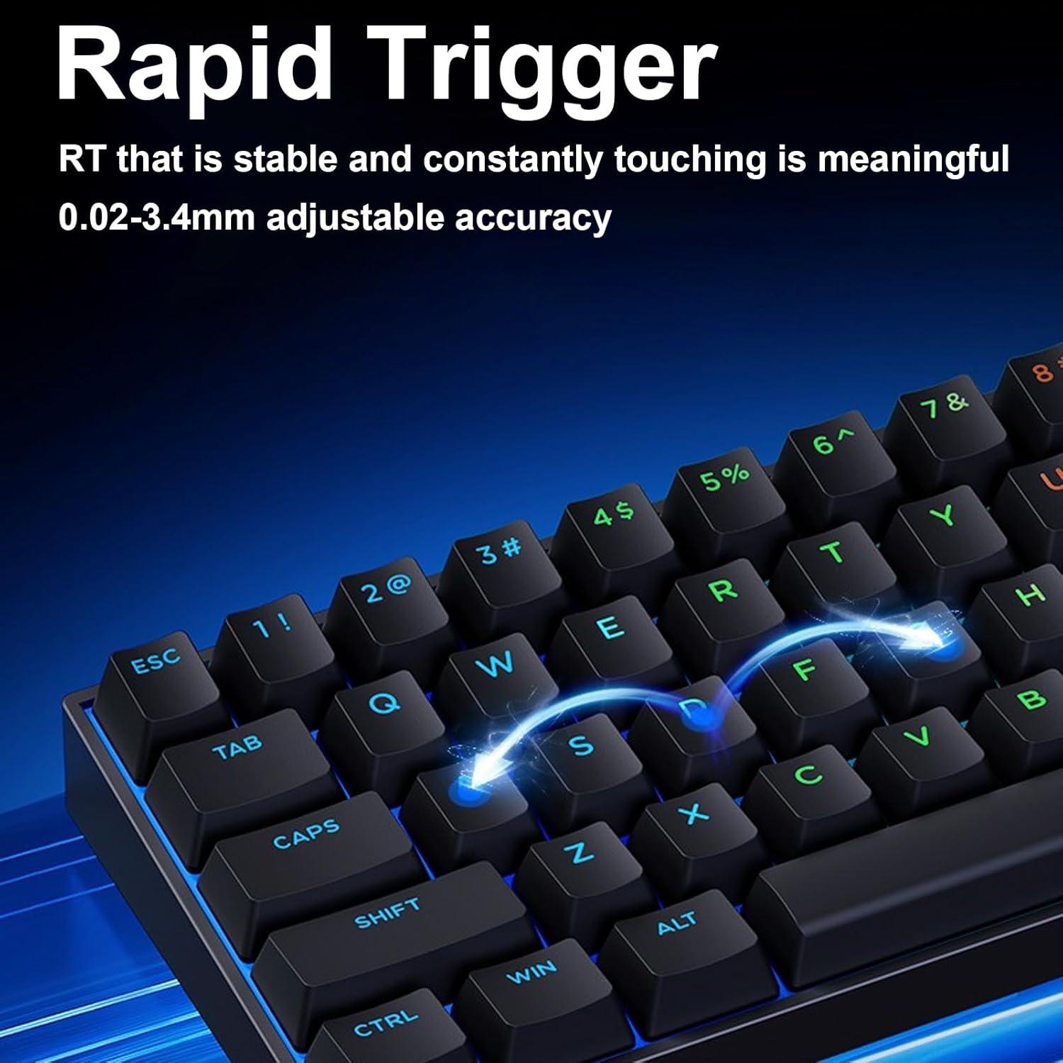 Teclado Mecánico Gaming MCHOSE ACE 68 RGB 65% Ajustable