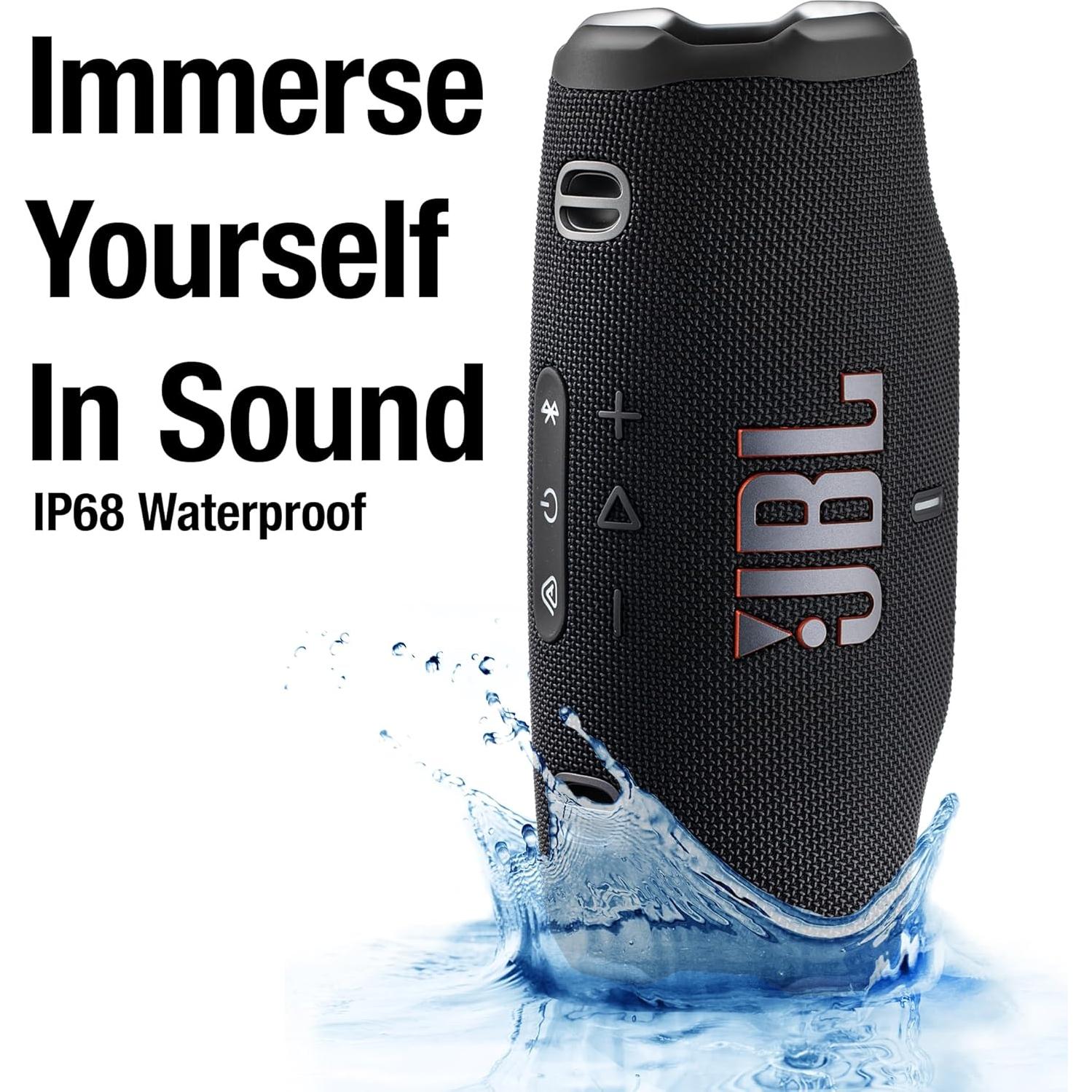 Altavoz Bluetooth JBL Charge 6 Portátil Negro IP68 28h Batería