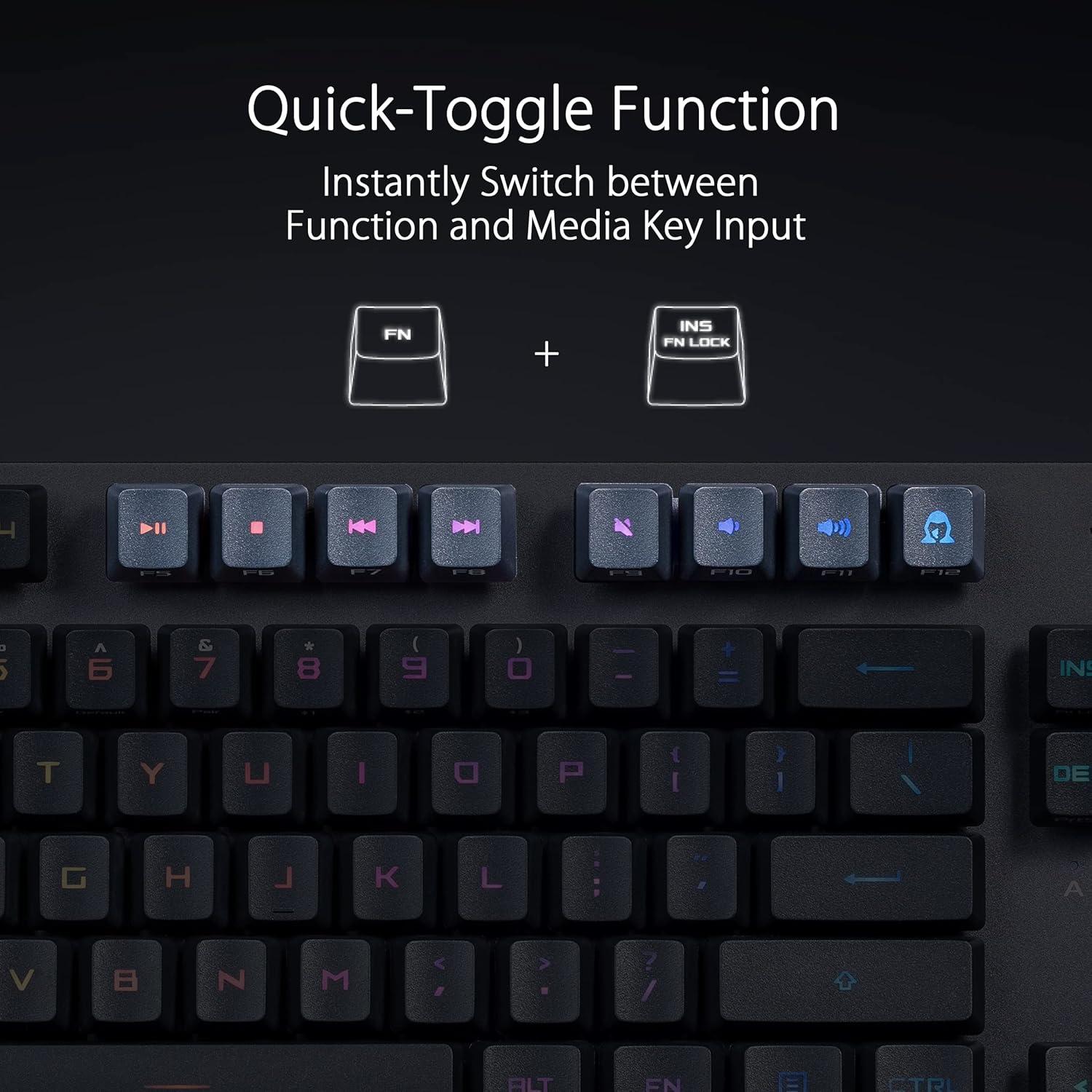 Teclado para Juegos ASUS ROG Strix Scope RX TKL Wireless