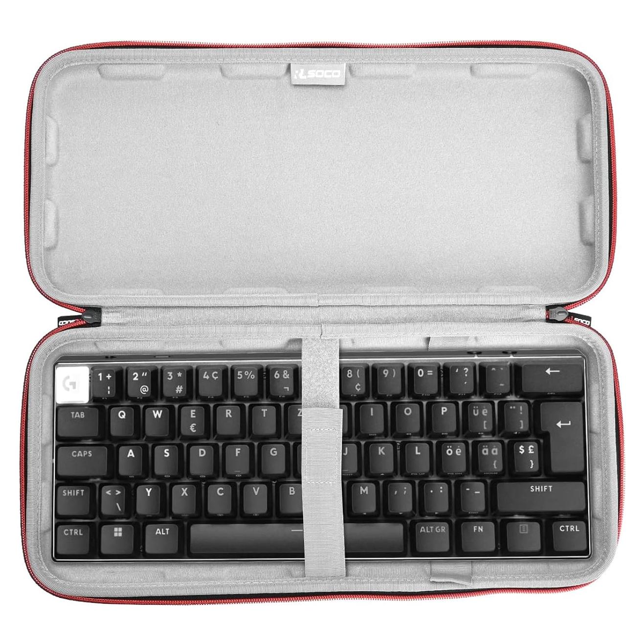 Funda Dura RLSOCO para Teclados Mecánicos 87 Teclas - 36.8x15x4cm