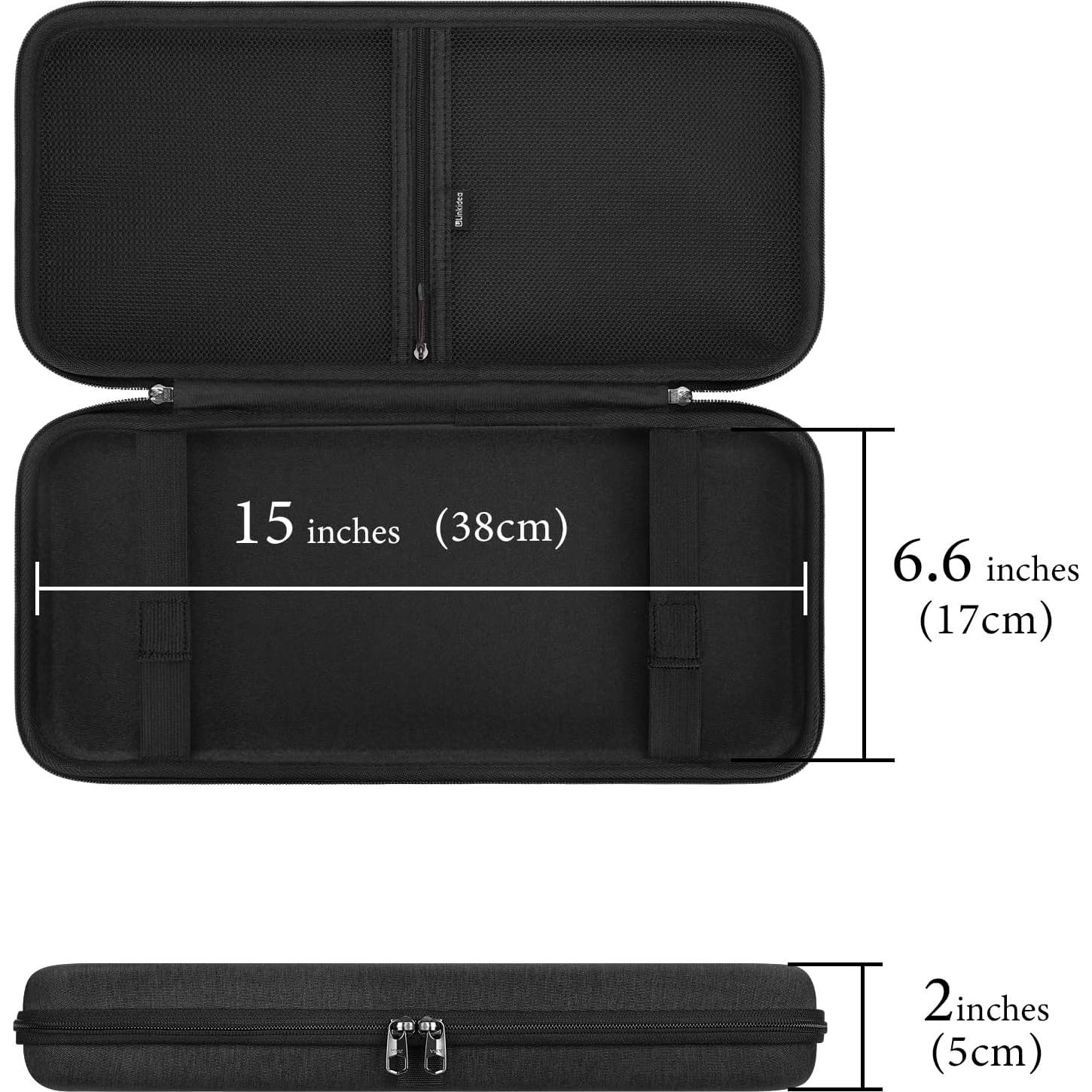 Funda Dura de Viaje Linkidea para Teclado TKL 87 Teclas
