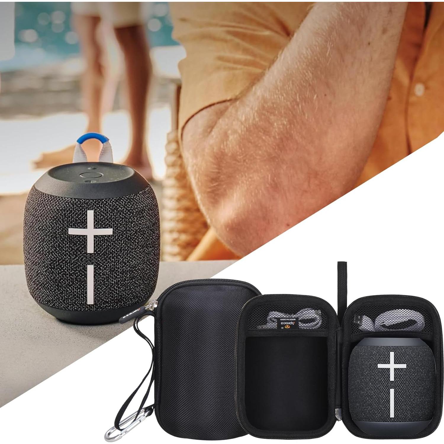 Funda Dura Aproca para Altavoz Bluetooth Ultimate Ears WONDERBOOM 4/3 - Negra