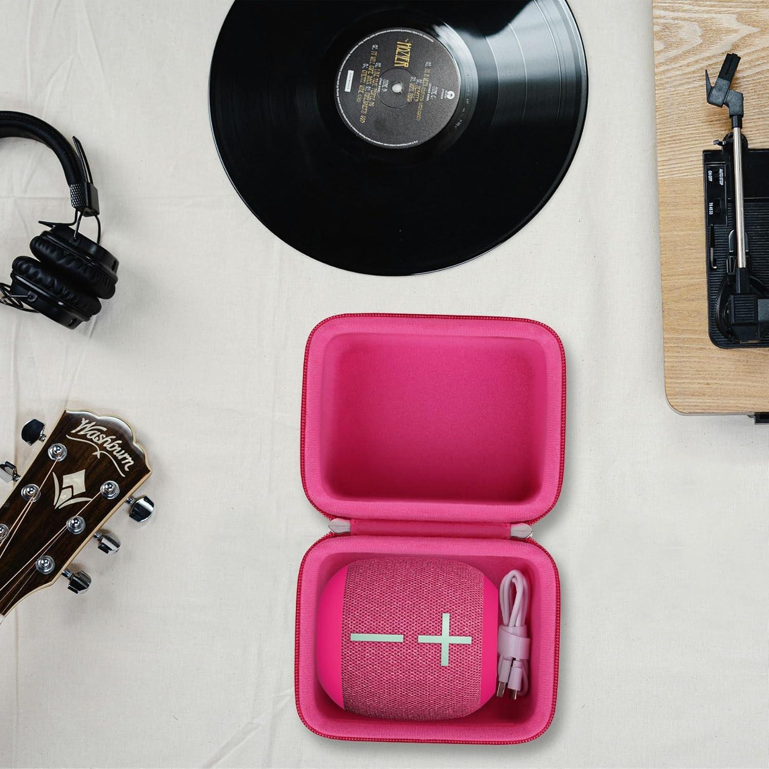 Funda de Viaje BOVKE para Altavoz UE WONDERBOOM 4 Rosa