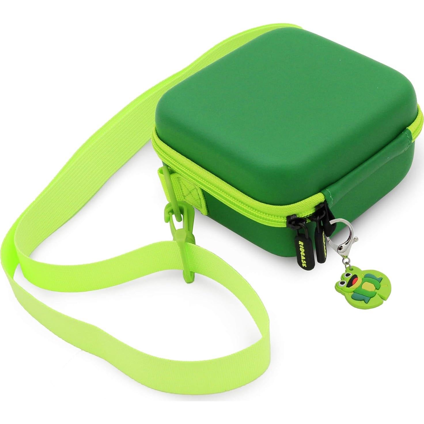 Funda de Viaje CASEMATIX para Altavoz Bluetooth Ultimate Ears MINIROLL - Verde