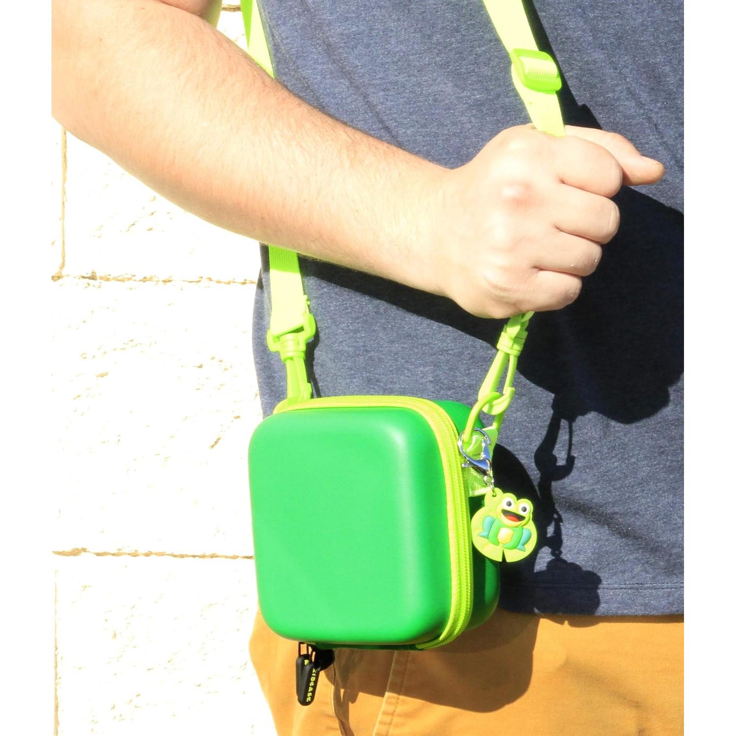Funda de Viaje CASEMATIX para Altavoz Bluetooth Ultimate Ears MINIROLL - Verde