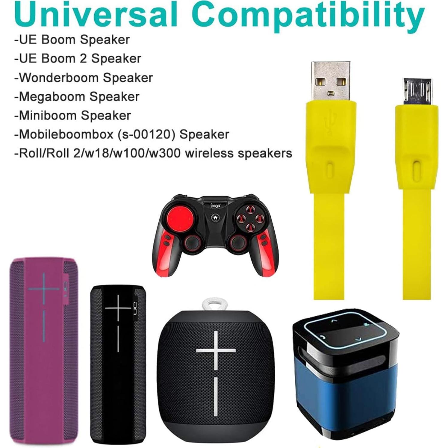 Cable de Carga Micro USB 0.91m Arzweyk para UE Boom 3, 2, MegaBoom