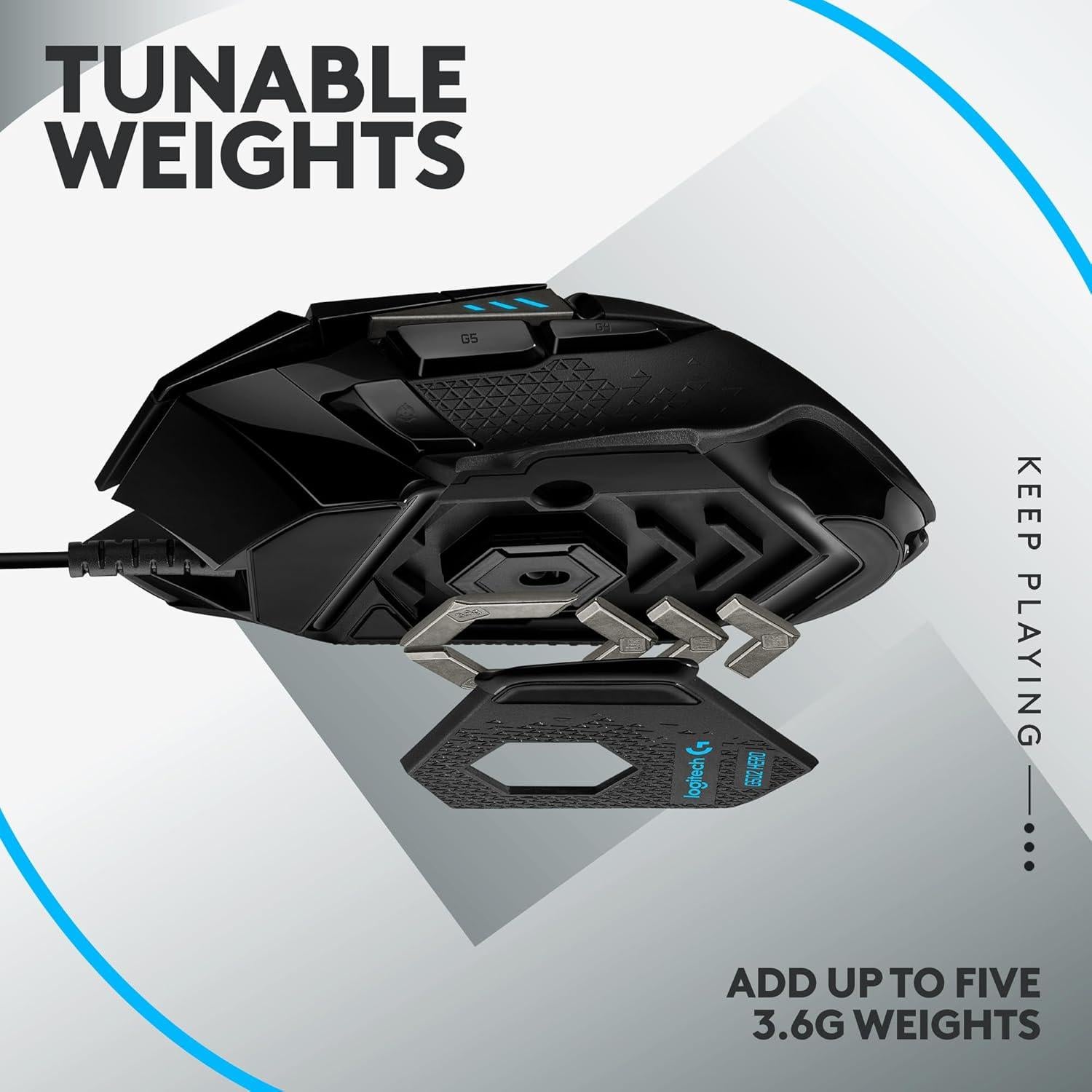 Combo Gaming Logitech G502 Hero y G213 Prodigy RGB - Ratón y Teclado