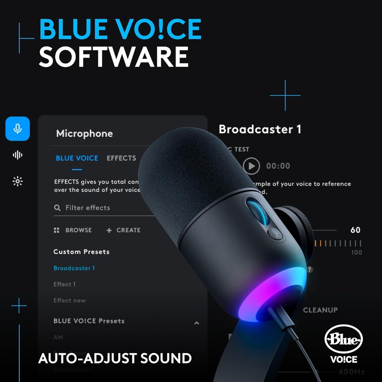 Combo Ratón Inalámbrico Logitech G502 X Plus + Micrófono Yeti GX RGB