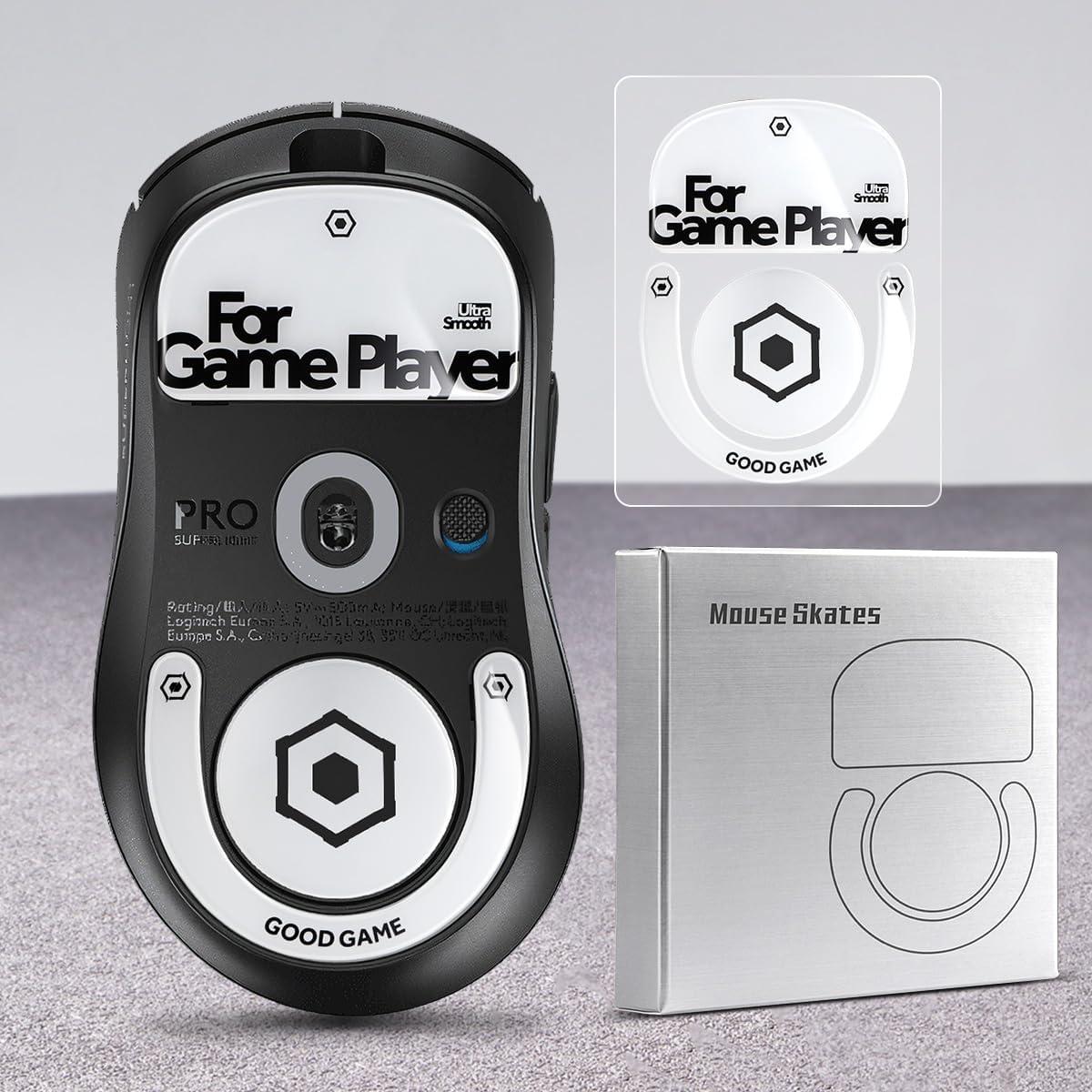 Patines de Ratón de Vidrio IMMOENUC para Logitech G PRO X 2024