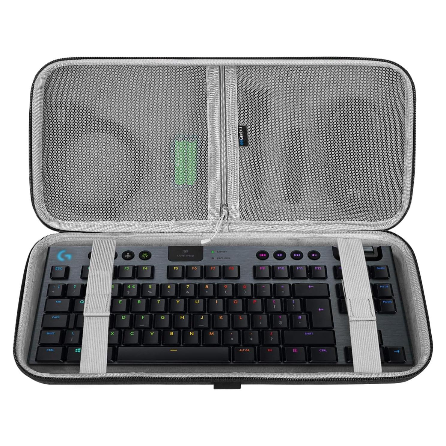 Funda Dura GEEKRIA para Teclado Mecánico TKL 80% 87 Teclas