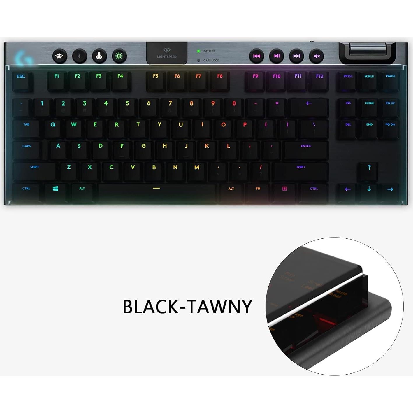 Cubierta de Teclado TKL Geekria Acrílica 87 Teclas Compatible