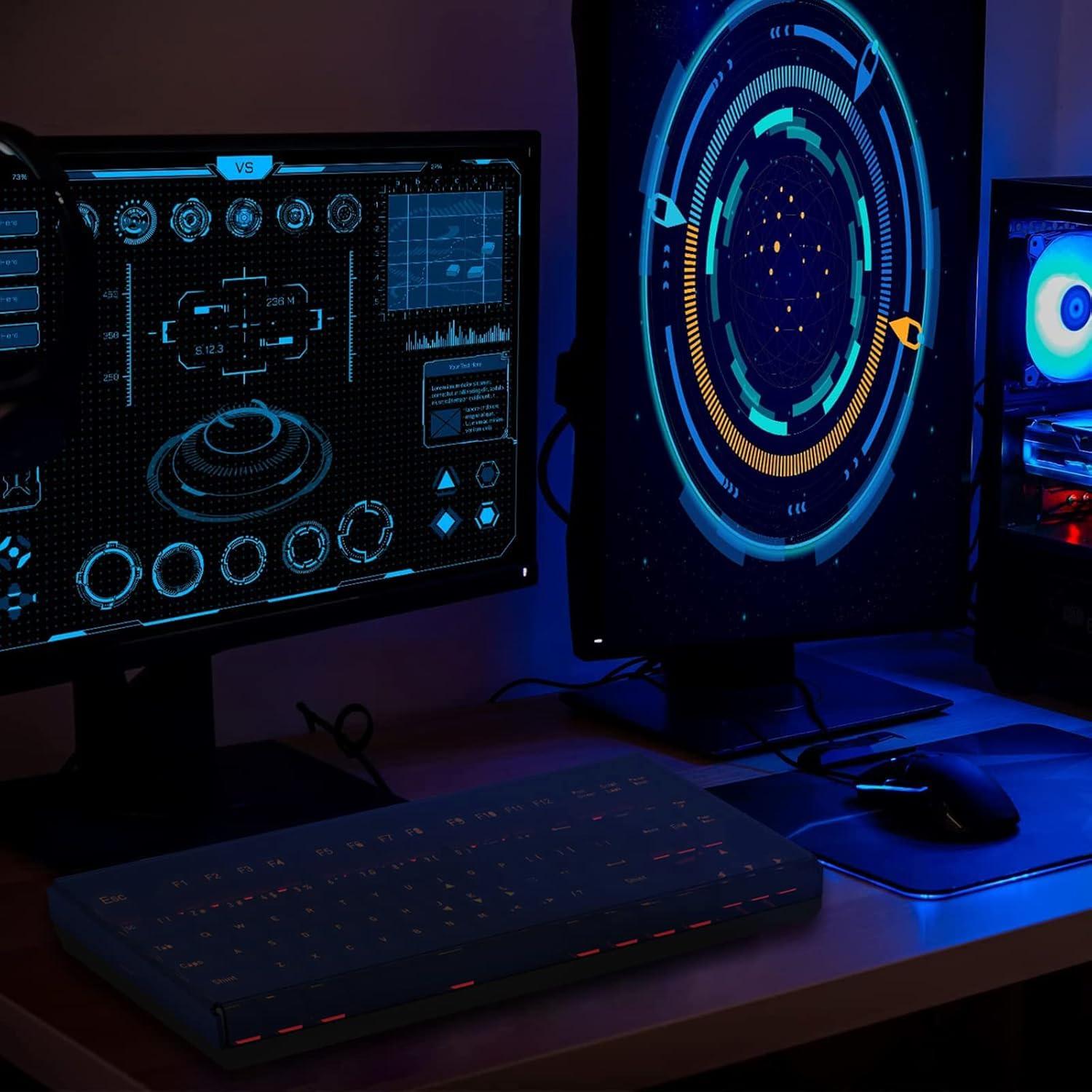 Cubierta de Teclado TKL Geekria Acrílica 87 Teclas Compatible