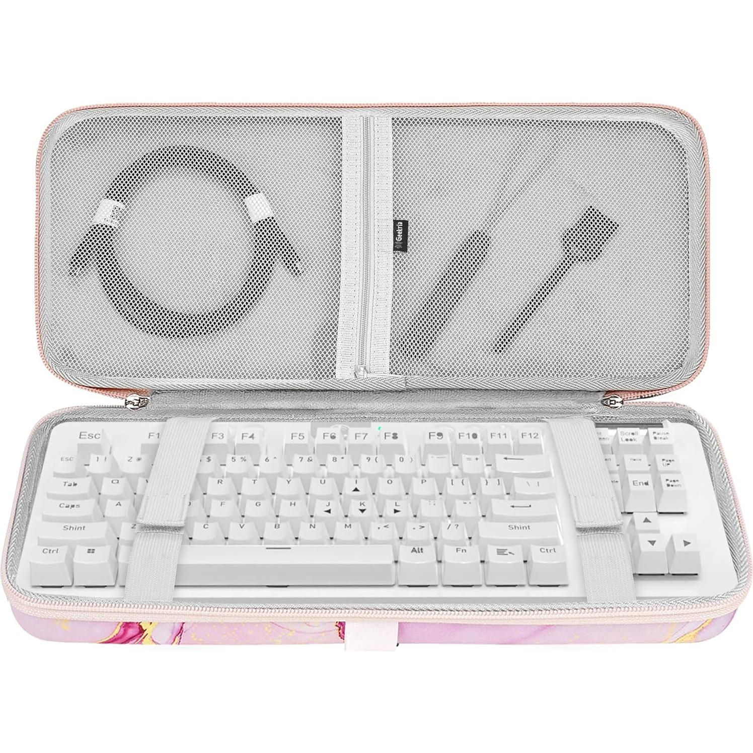 Funda Dura para Teclado Mecánico TKL GEEKRIA 87 Teclas