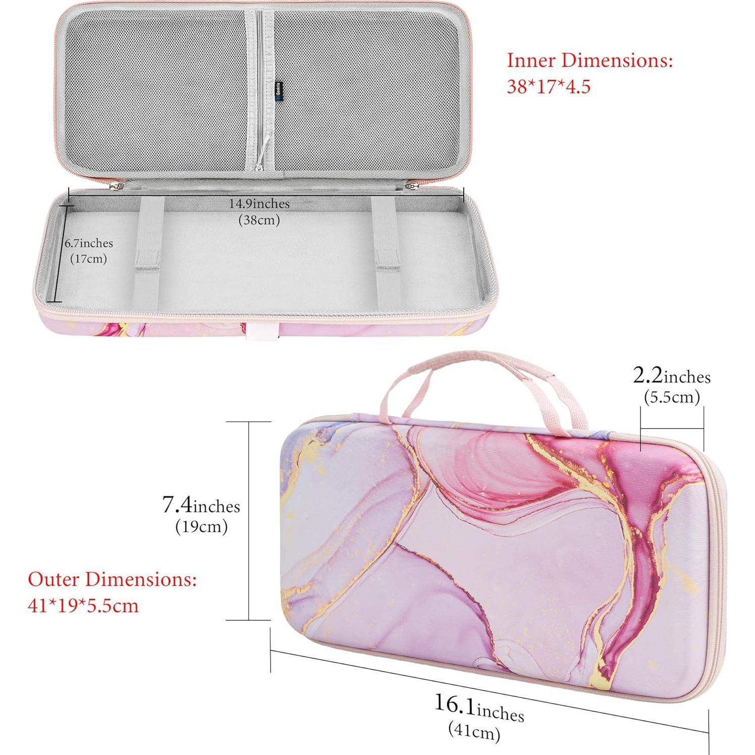 Funda Dura para Teclado Mecánico TKL GEEKRIA 87 Teclas