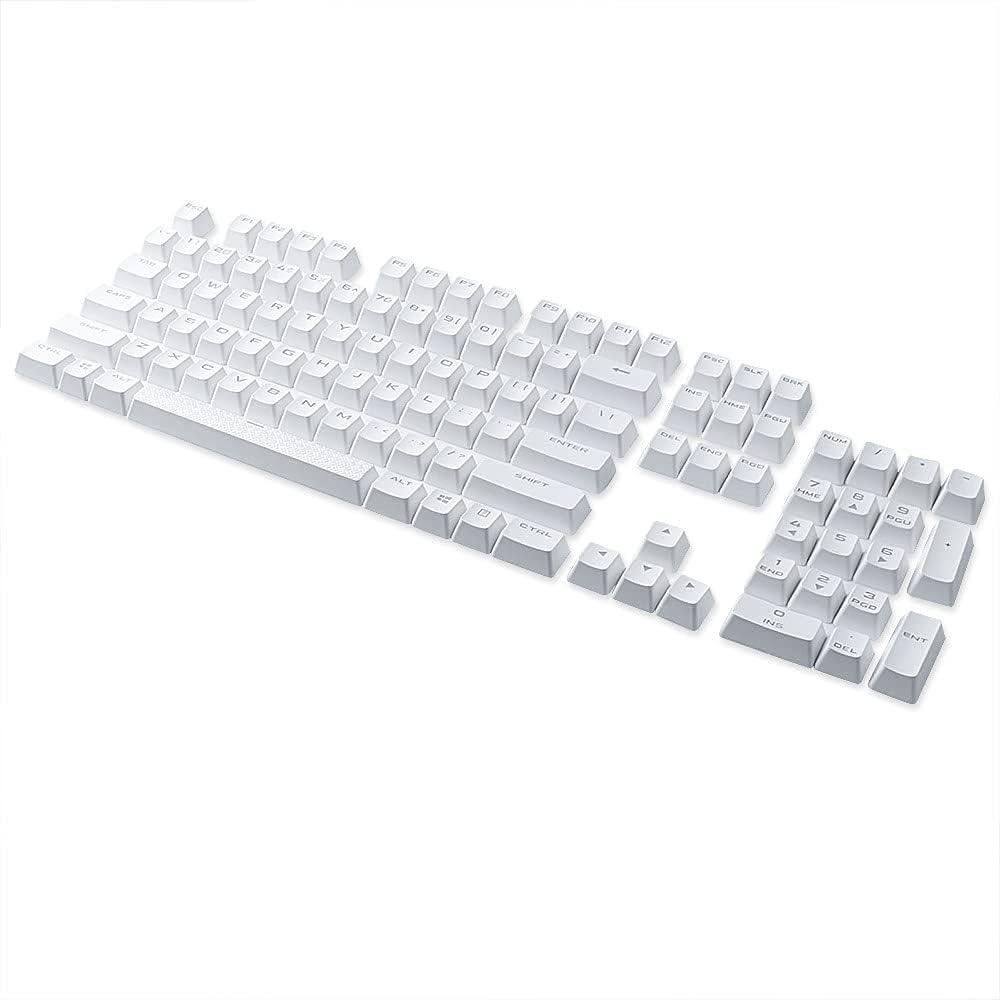 Juego de Teclas PBT Doble Tiro 104 Teclas HUYUN para Corsair K70 RGB