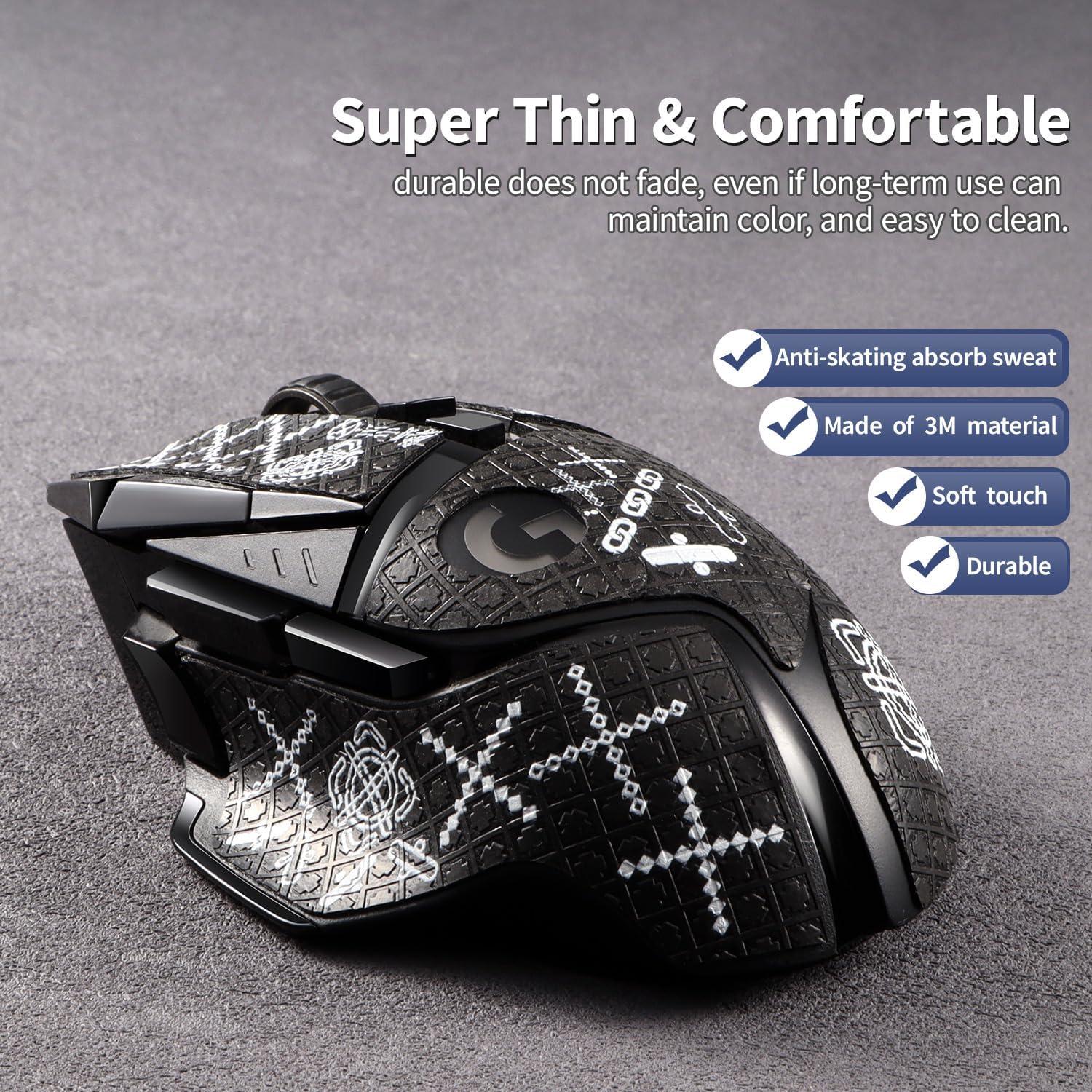 Cinta de Agarre Antideslizante IMMOENUC para Logitech G502