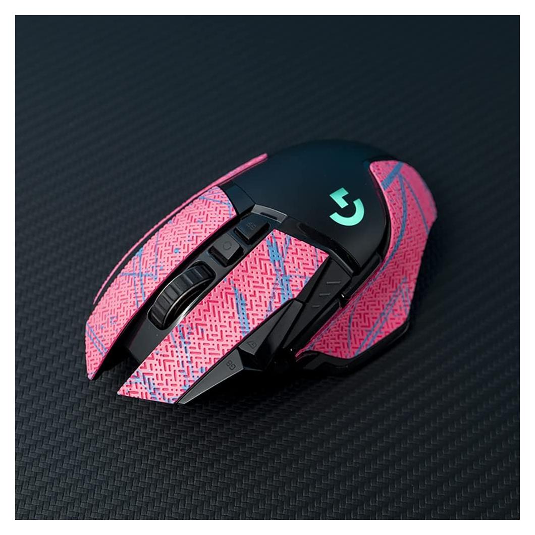 Cinta de agarre antideslizante Hokeyio para mouse Logitech G502