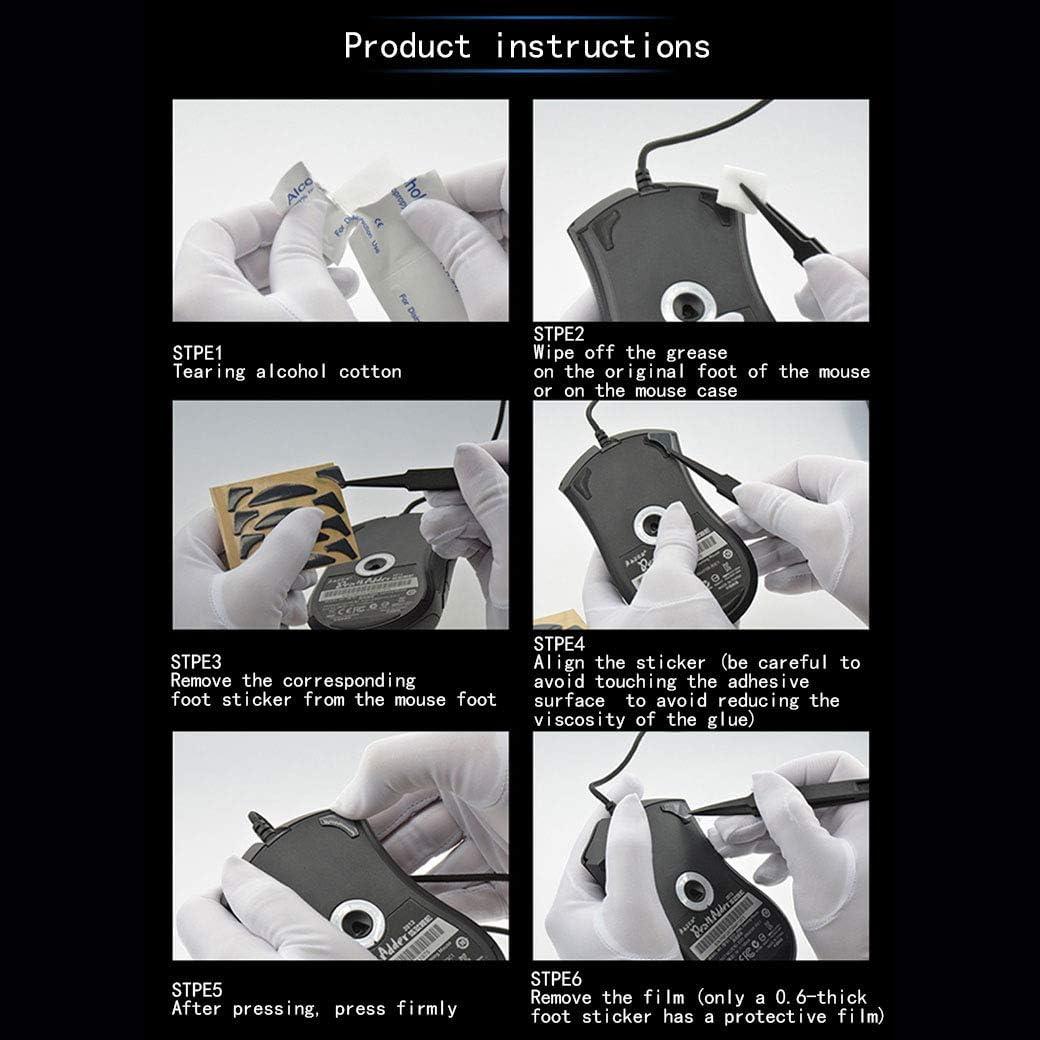 Patines de Reemplazo HUYUN para Ratón Logit G502 - 2 Juegos