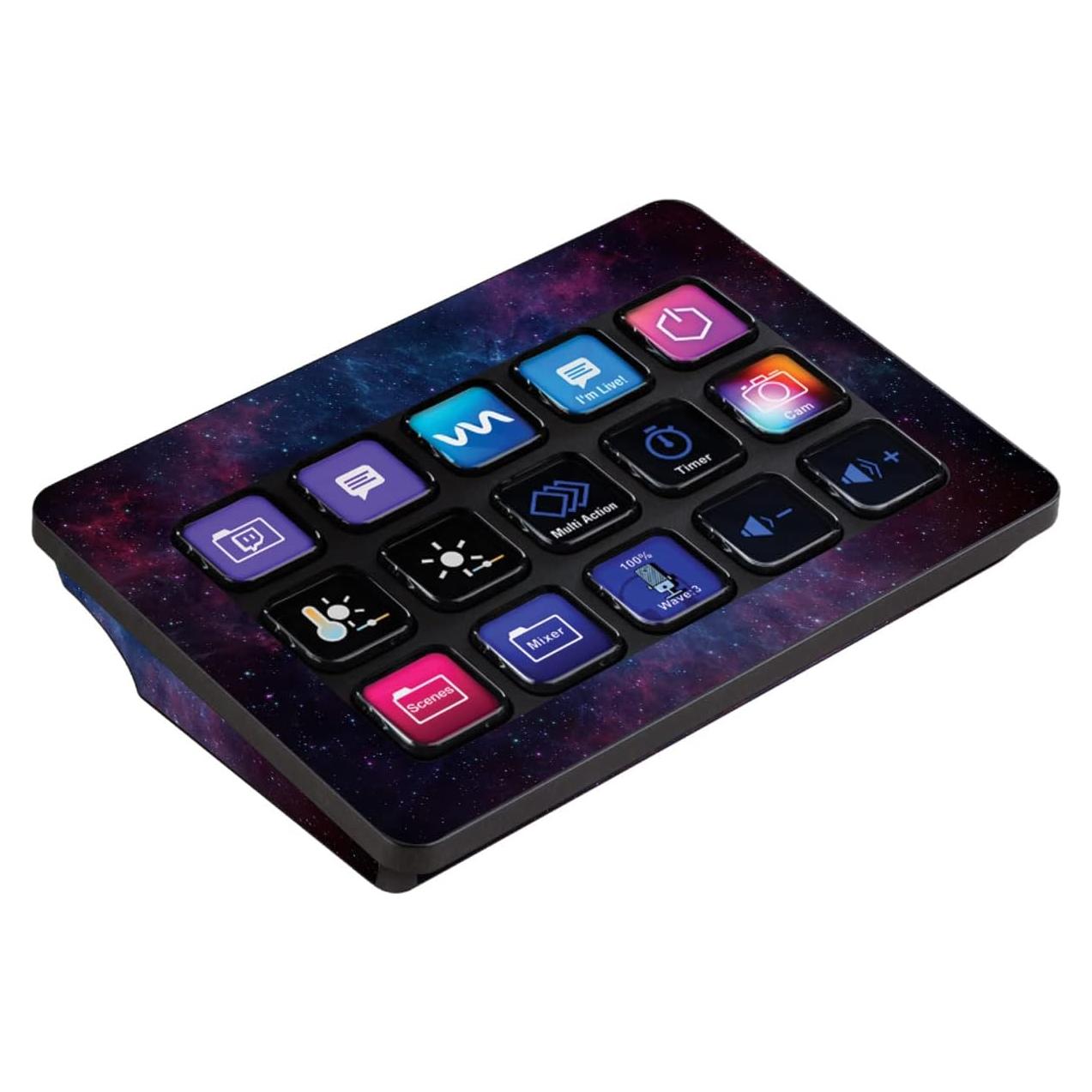 Piel Protectora MightySkins para Elgato Stream Deck MK.2 Nebulosa