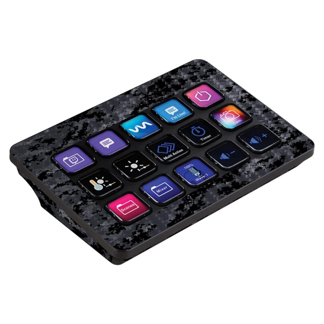 Piel de Vinilo Protectora MightySkins para Elgato Stream Deck MK.2 - Camuflaje Digital