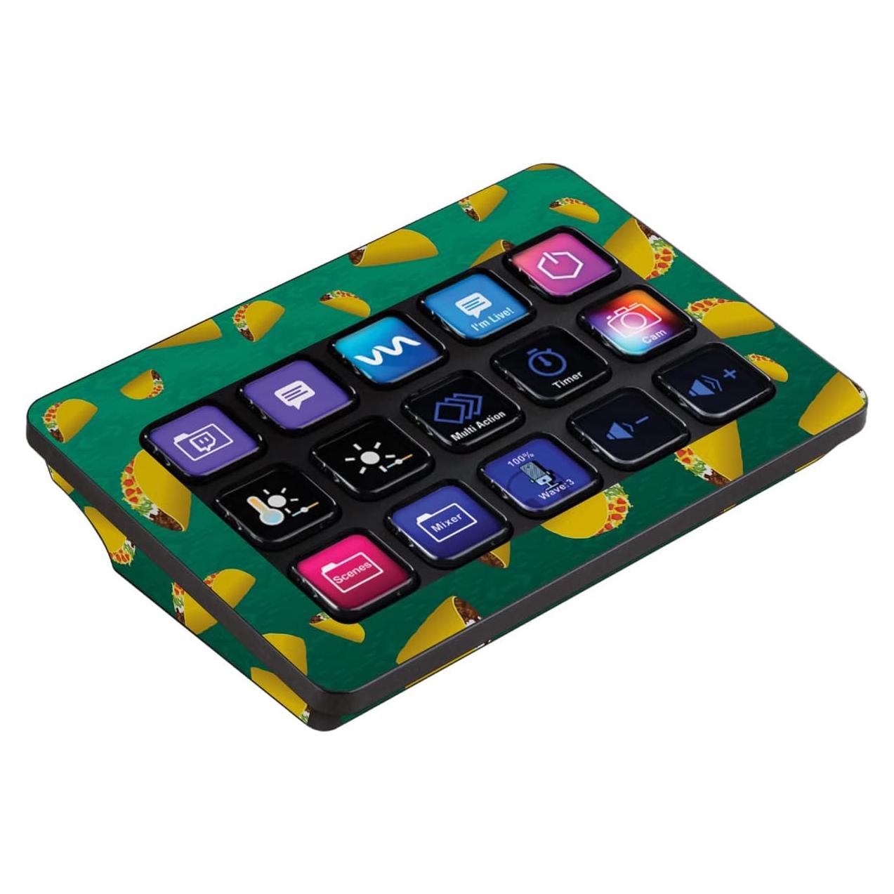 Piel de Vinilo MightySkins para Elgato Stream Deck MK.2 - Tacos